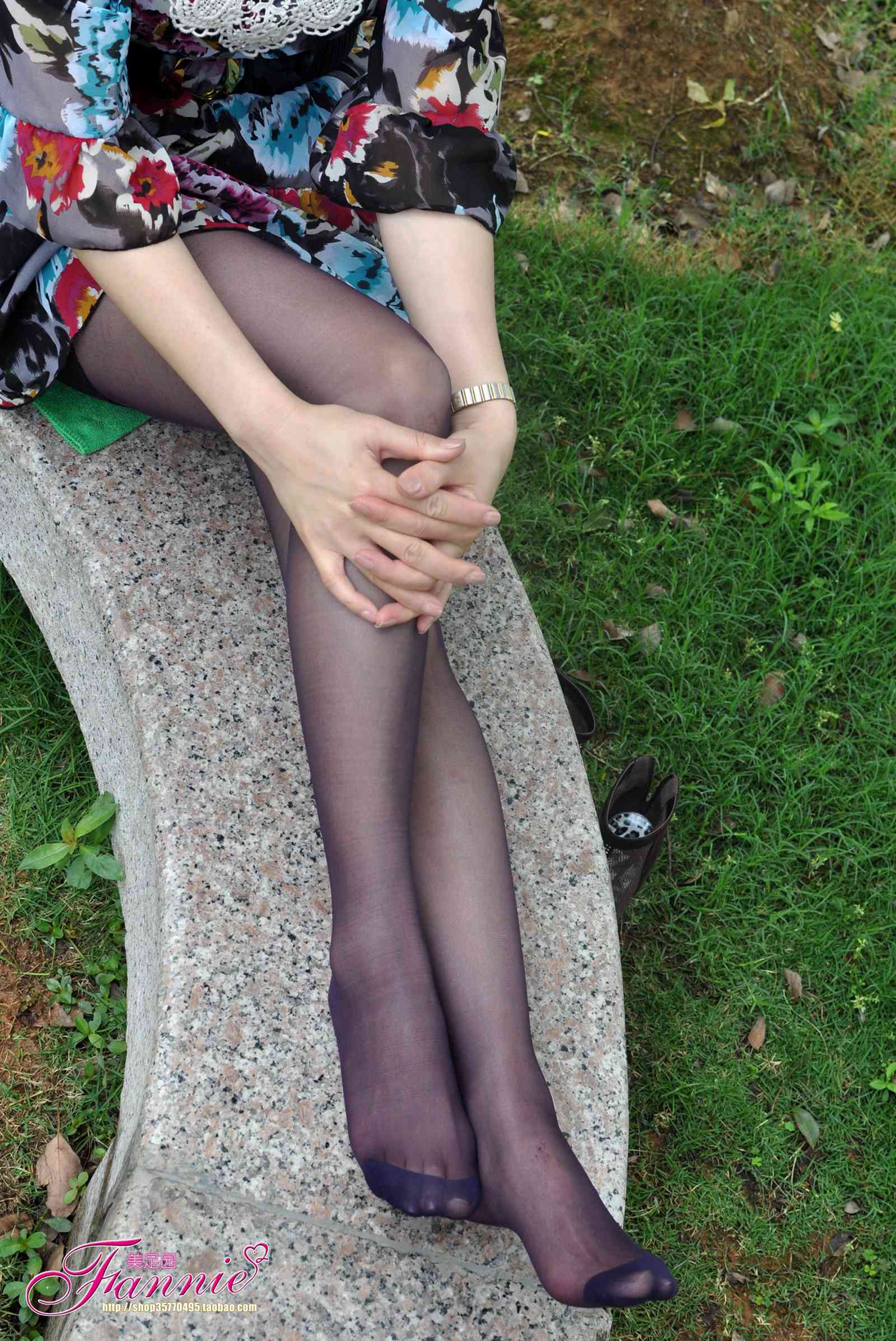 图片[15]-Fannie芬妮每足园 No.430 丝魅 彩丝 紫色[55P] – 速更版-美库