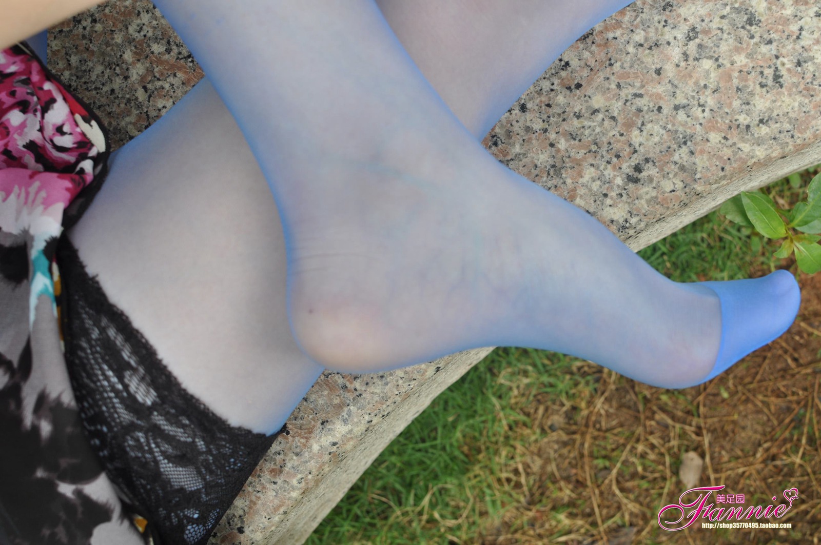 图片[20]-Fannie芬妮每足园 No.429 丝魅 彩丝 蓝色[61P] – 速更版-美库