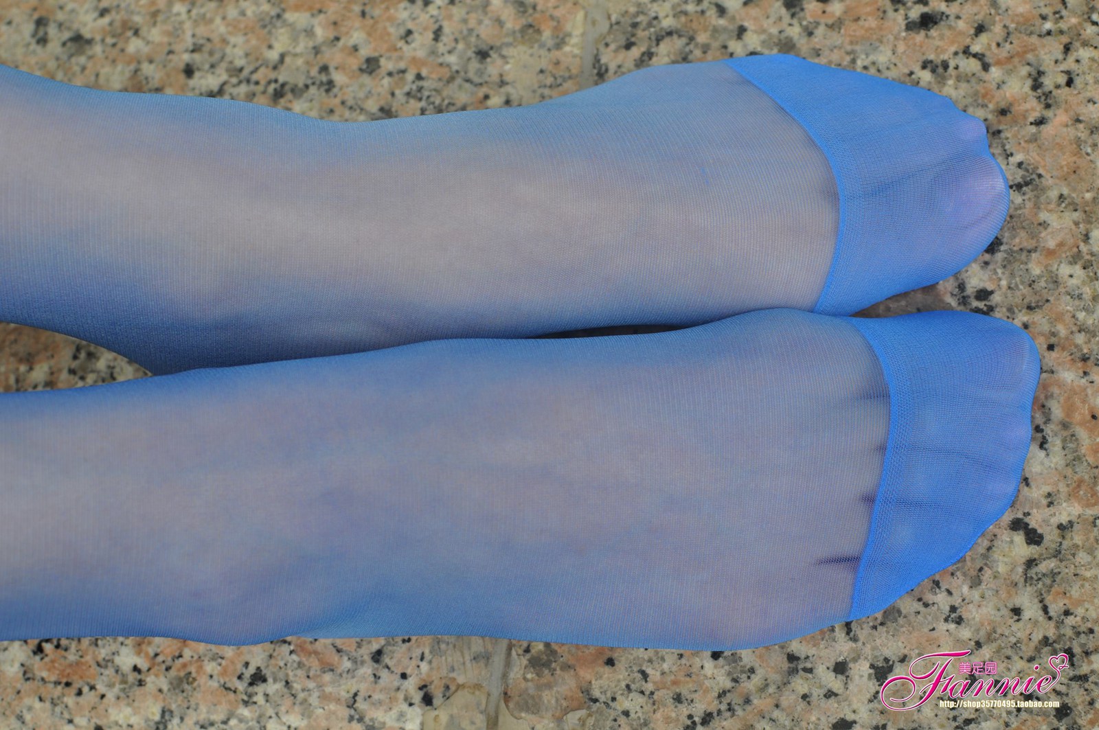 图片[40]-Fannie芬妮每足园 No.429 丝魅 彩丝 蓝色[61P] – 速更版-美库