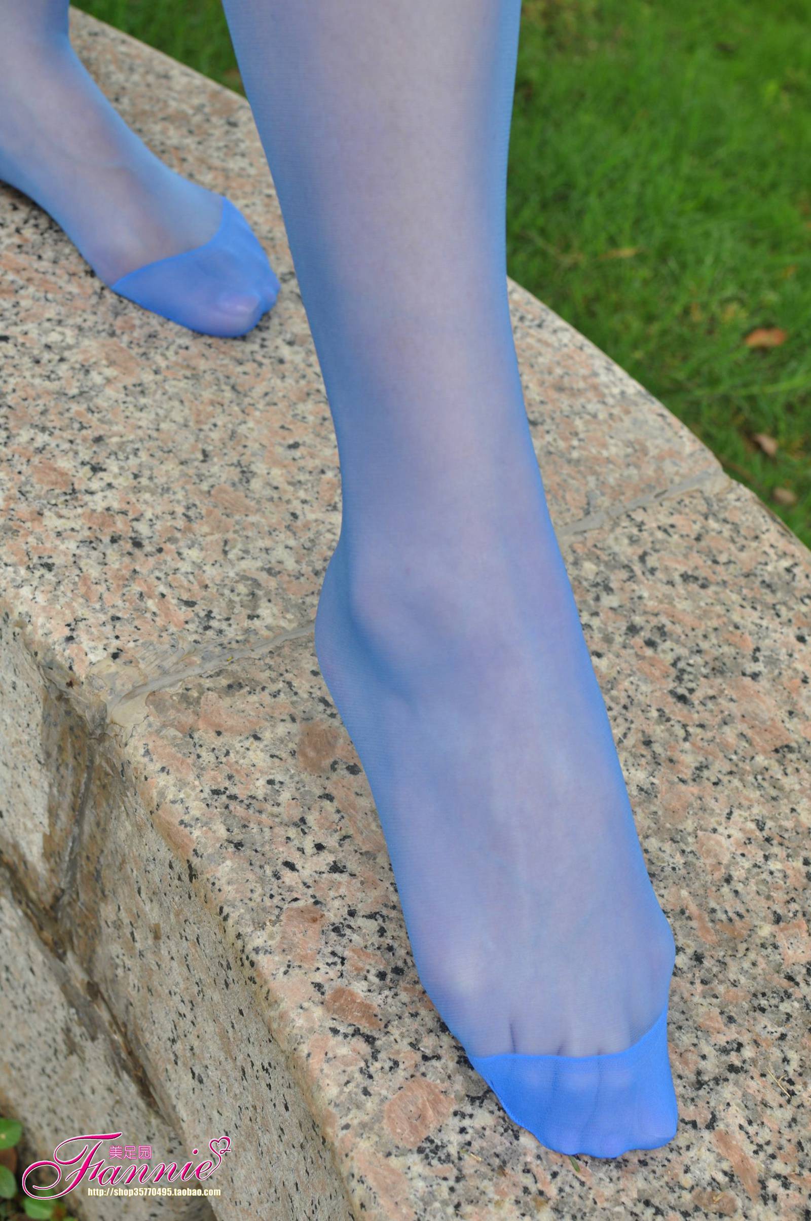 图片[56]-Fannie芬妮每足园 No.429 丝魅 彩丝 蓝色[61P] – 速更版-美库