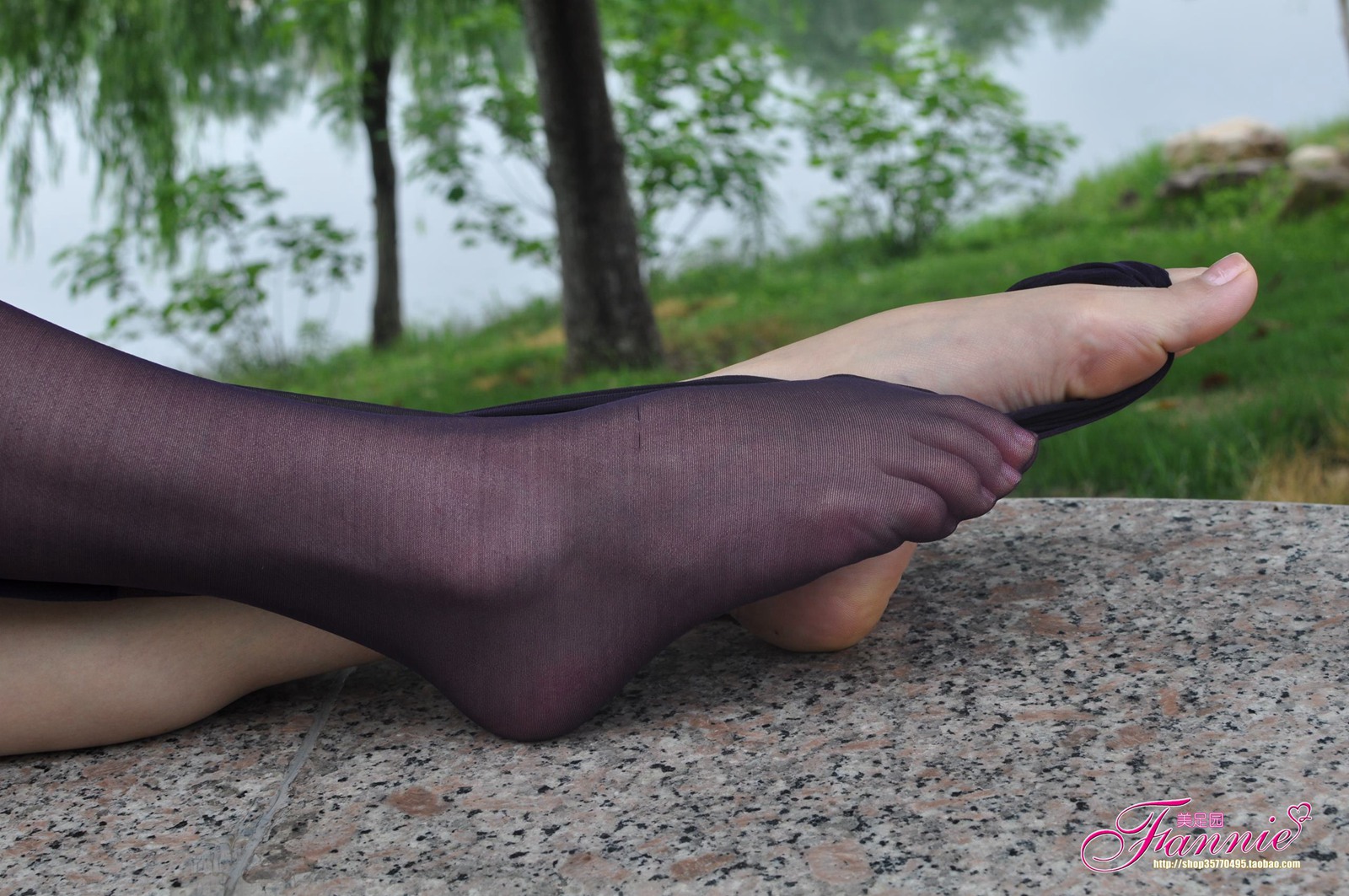 图片[54]-Fannie芬妮每足园 No.430 丝魅 彩丝 紫色[55P] – 速更版-美库