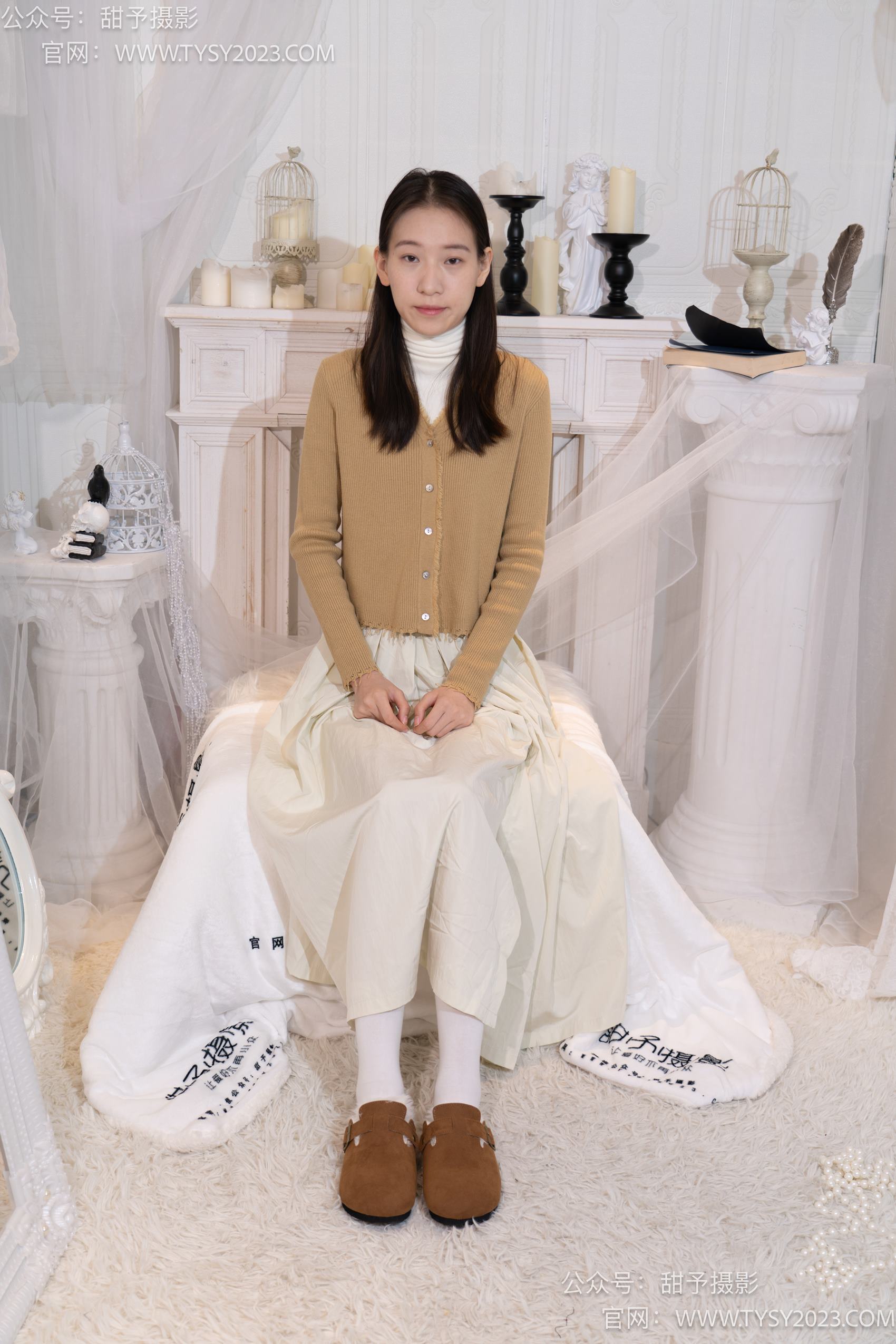 图片[12]-甜予摄影 NO.013 帆帆-平底鞋、白棉袜、裸足[130P] – 速更版-美库