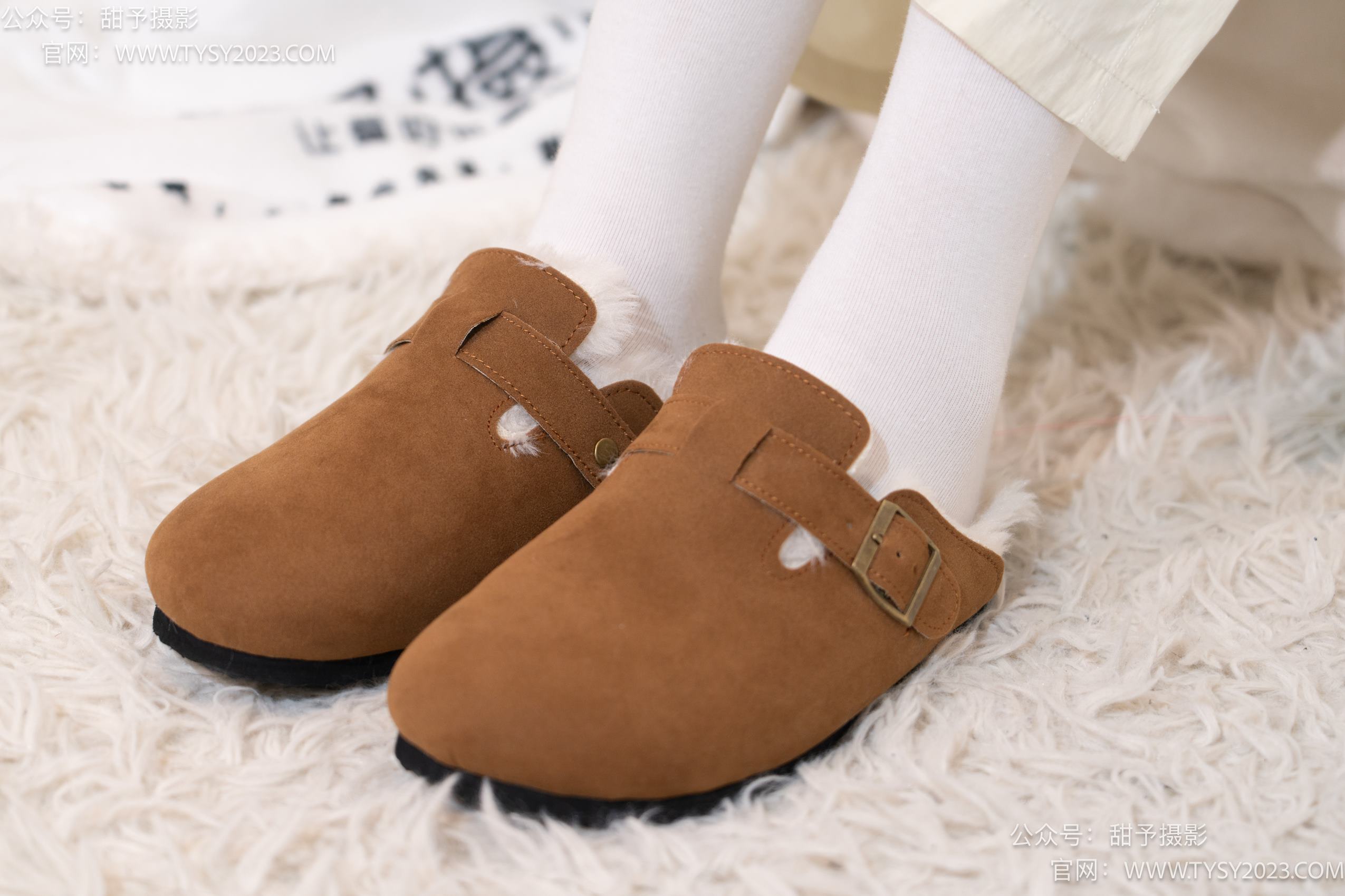 图片[14]-甜予摄影 NO.013 帆帆-平底鞋、白棉袜、裸足[130P] – 速更版-美库