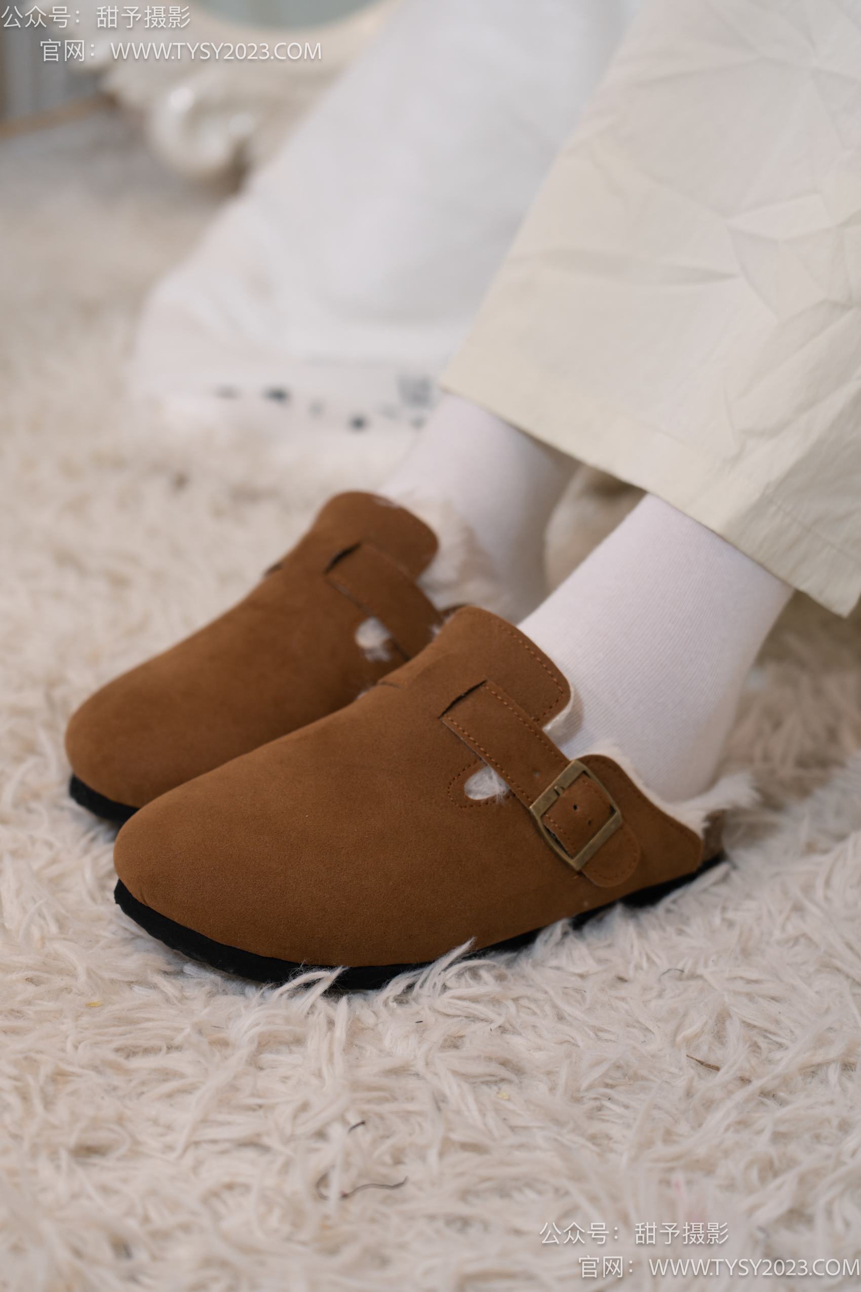图片[33]-甜予摄影 NO.013 帆帆-平底鞋、白棉袜、裸足[130P] – 速更版-美库