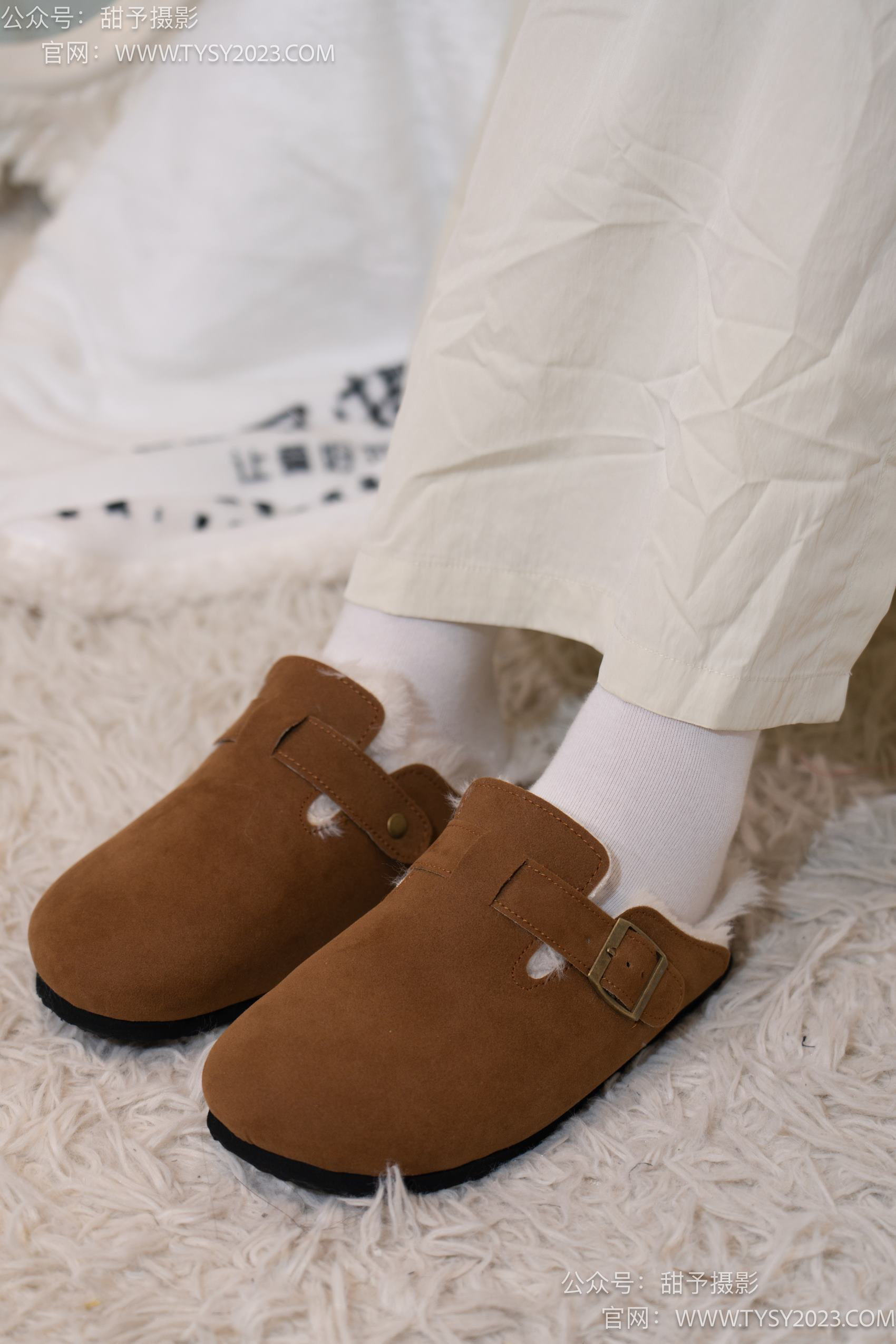 图片[37]-甜予摄影 NO.013 帆帆-平底鞋、白棉袜、裸足[130P] – 速更版-美库
