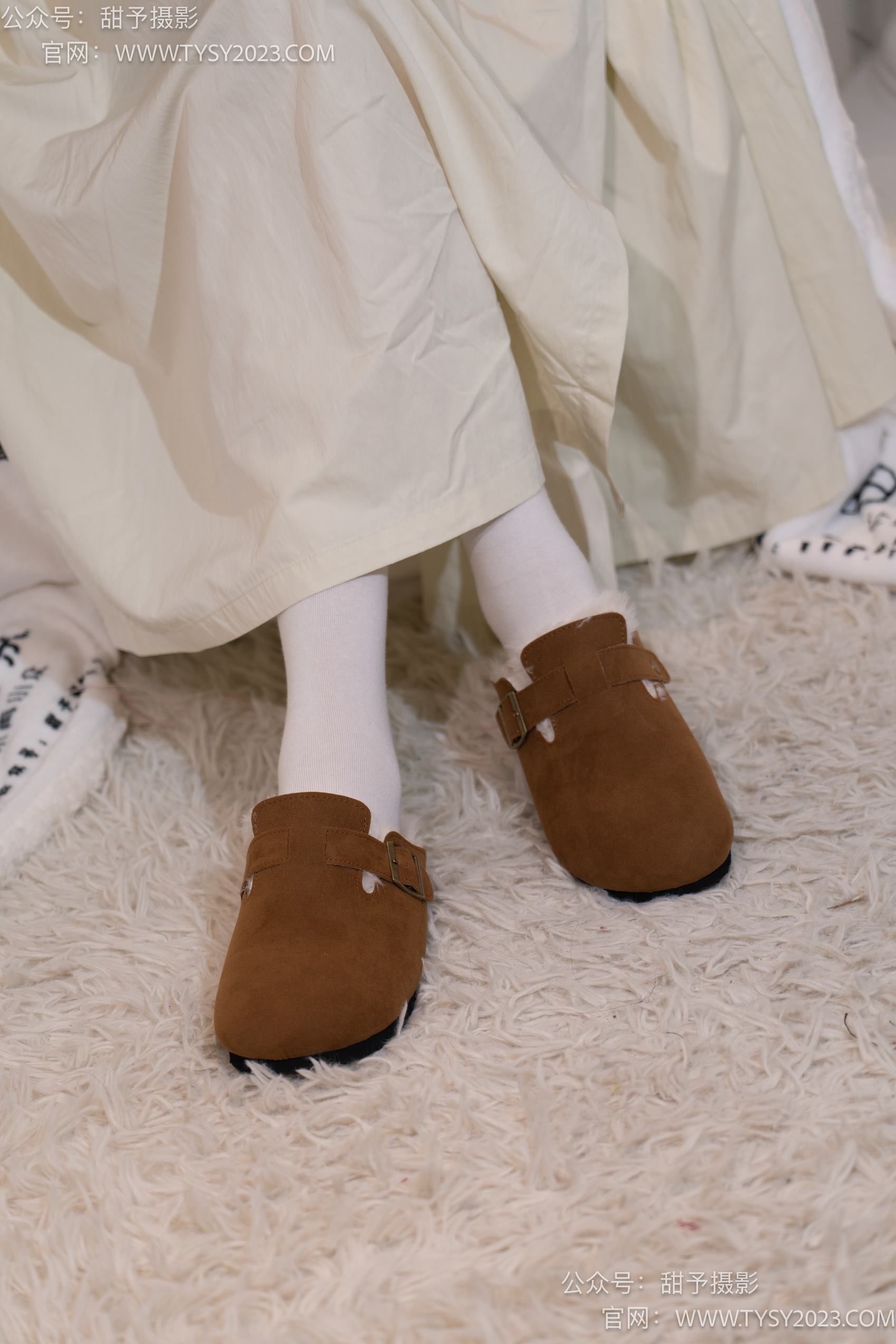图片[38]-甜予摄影 NO.013 帆帆-平底鞋、白棉袜、裸足[130P] – 速更版-美库