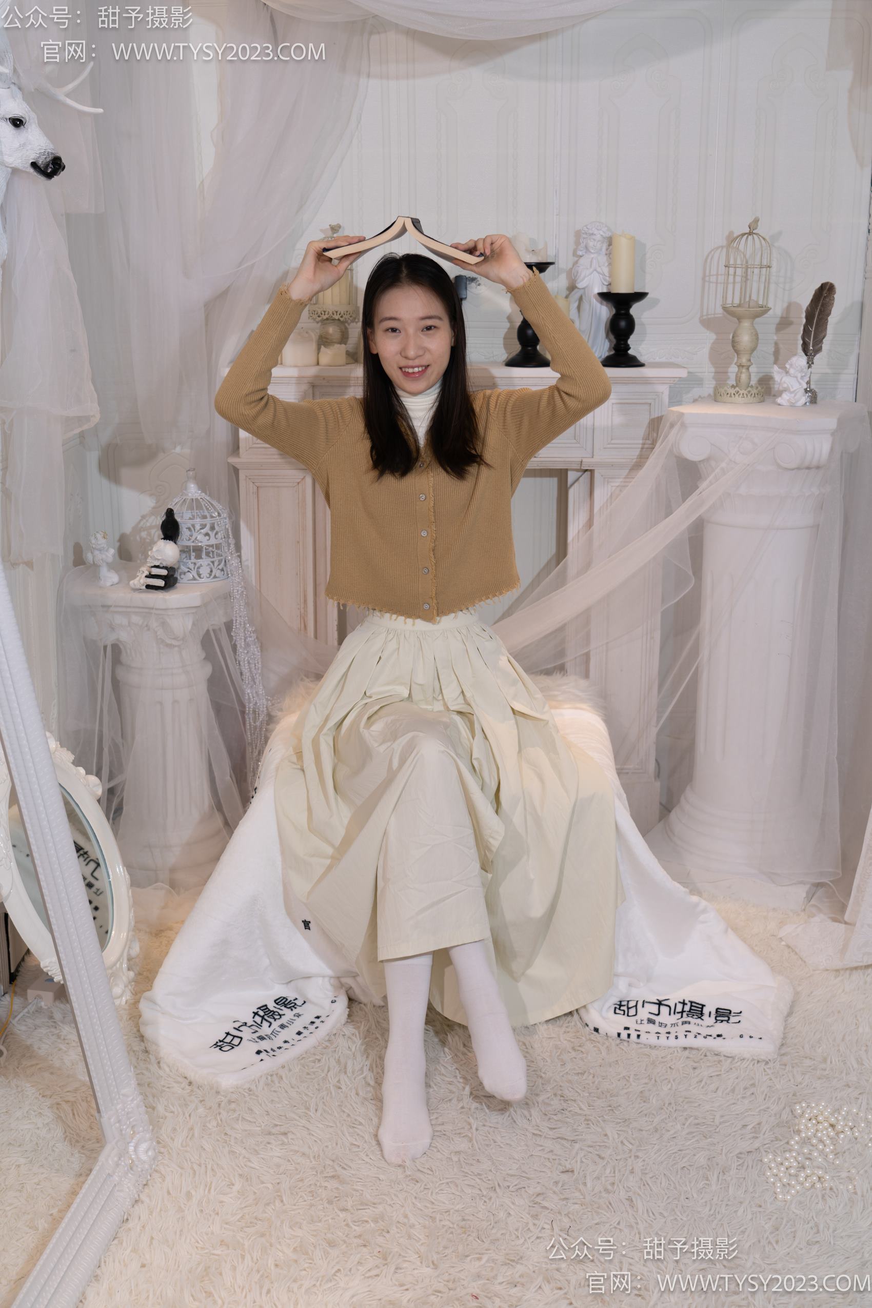 图片[41]-甜予摄影 NO.013 帆帆-平底鞋、白棉袜、裸足[130P] – 速更版-美库