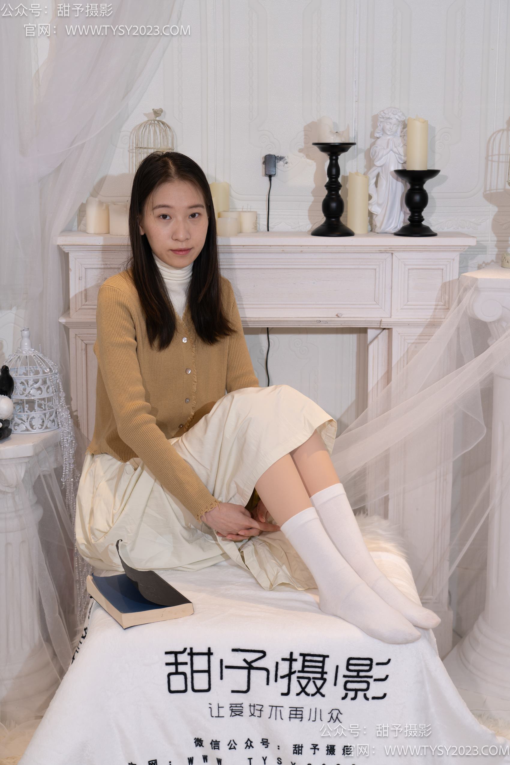 图片[62]-甜予摄影 NO.013 帆帆-平底鞋、白棉袜、裸足[130P] – 速更版-美库