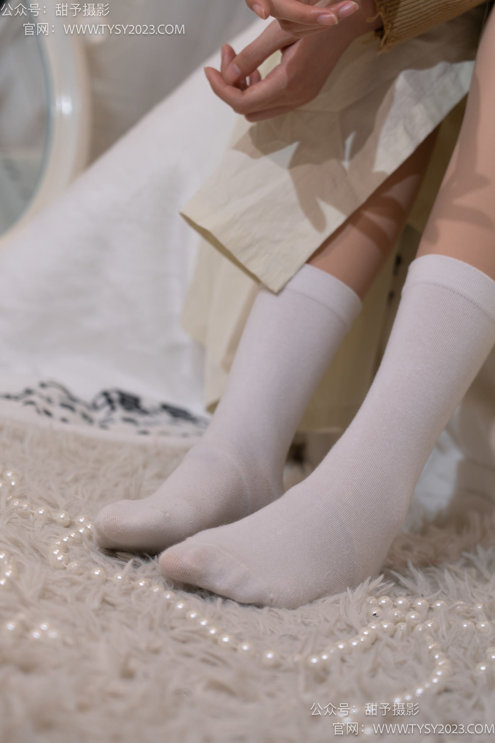 图片[66]-甜予摄影 NO.013 帆帆-平底鞋、白棉袜、裸足[130P] – 速更版-美库
