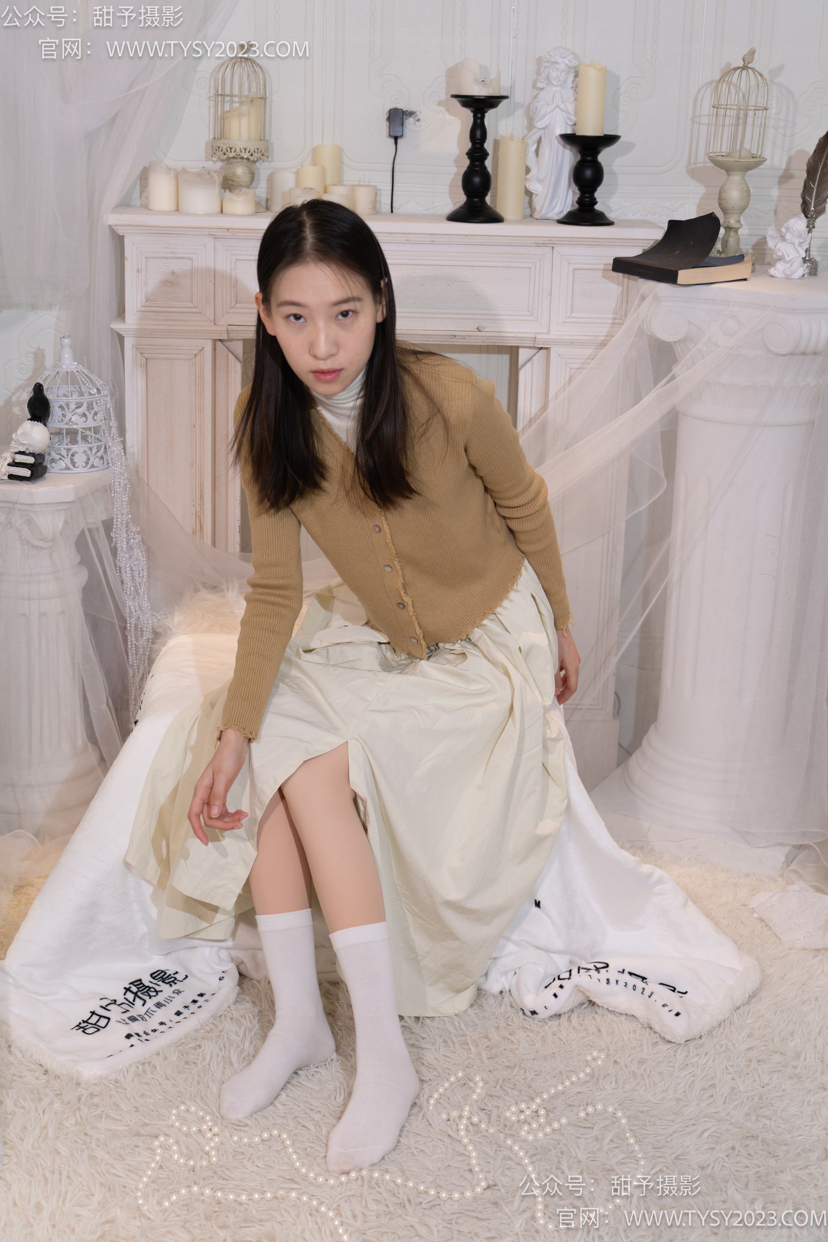 图片[68]-甜予摄影 NO.013 帆帆-平底鞋、白棉袜、裸足[130P] – 速更版-美库