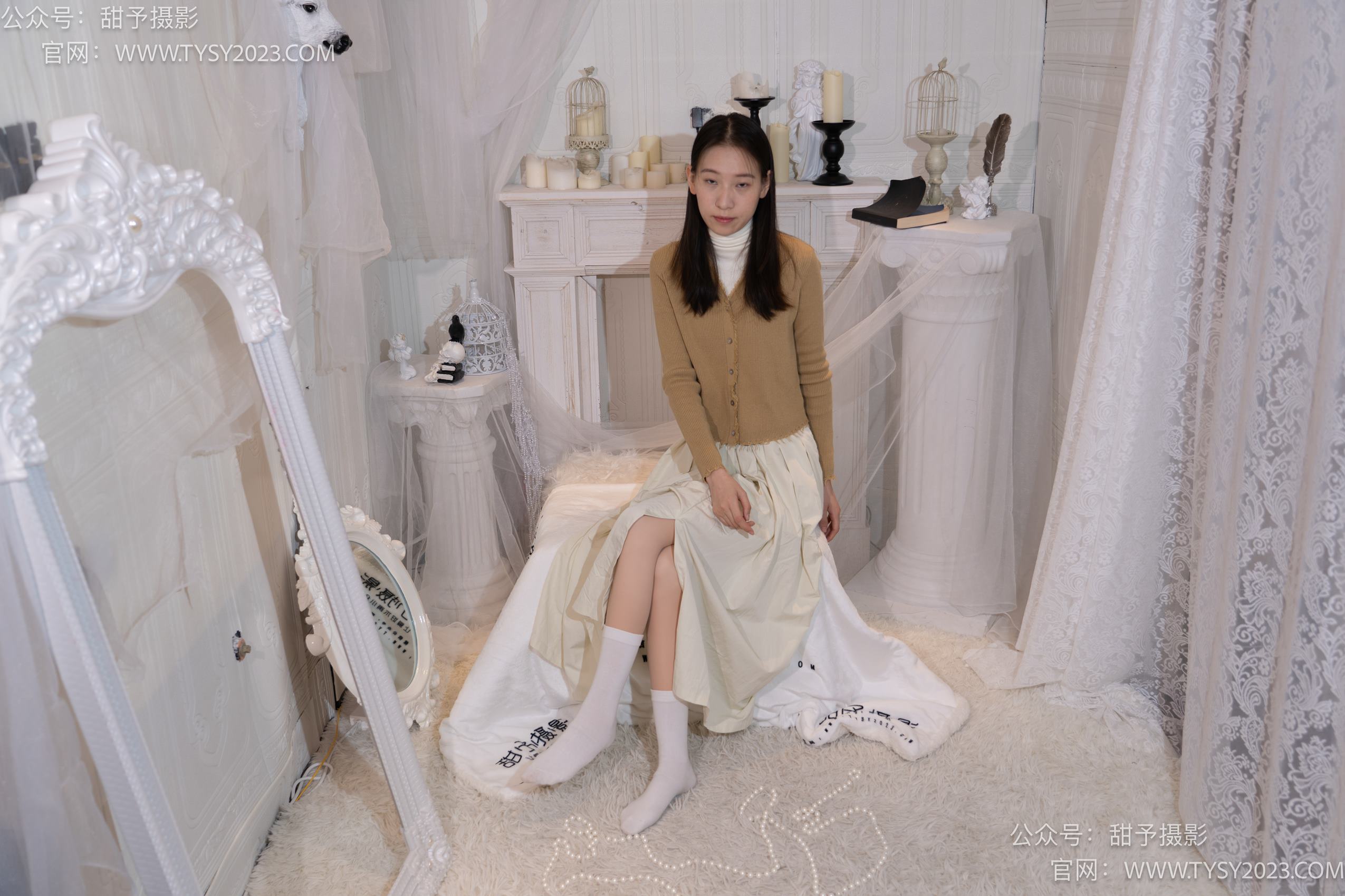 图片[69]-甜予摄影 NO.013 帆帆-平底鞋、白棉袜、裸足[130P] – 速更版-美库