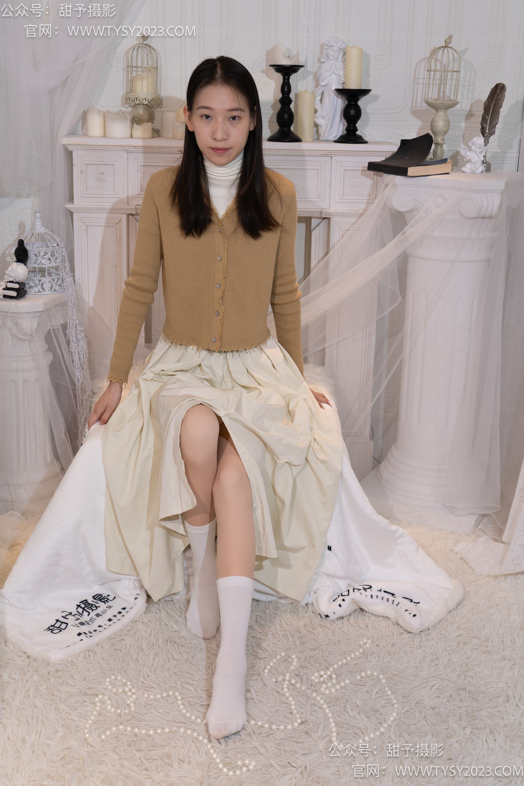 图片[74]-甜予摄影 NO.013 帆帆-平底鞋、白棉袜、裸足[130P] – 速更版-美库