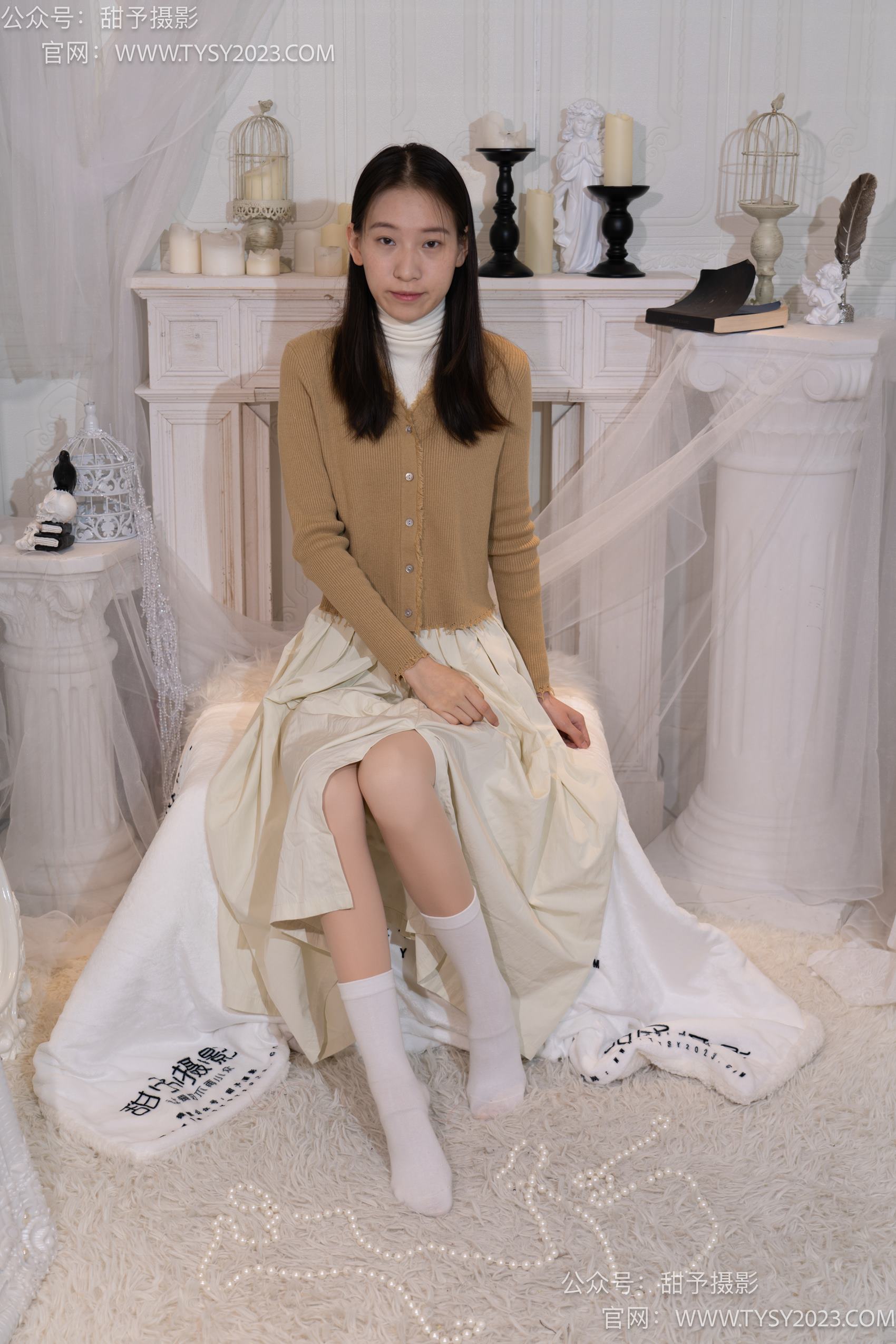 图片[78]-甜予摄影 NO.013 帆帆-平底鞋、白棉袜、裸足[130P] – 速更版-美库