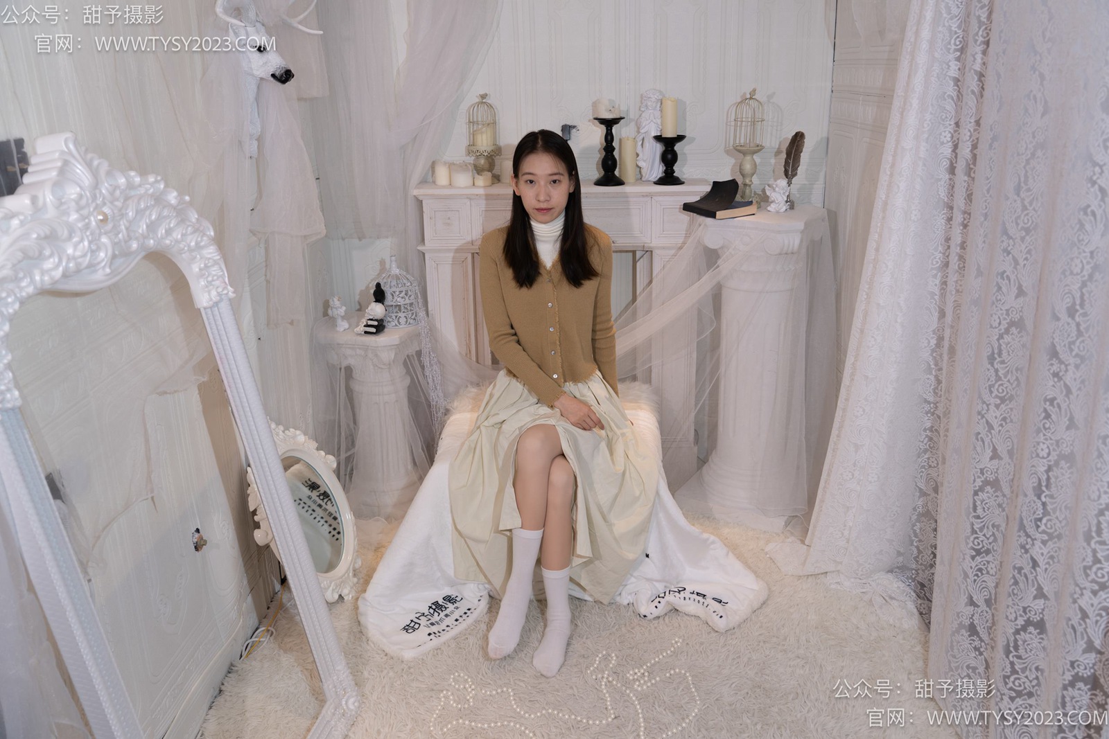 图片[80]-甜予摄影 NO.013 帆帆-平底鞋、白棉袜、裸足[130P] – 速更版-美库