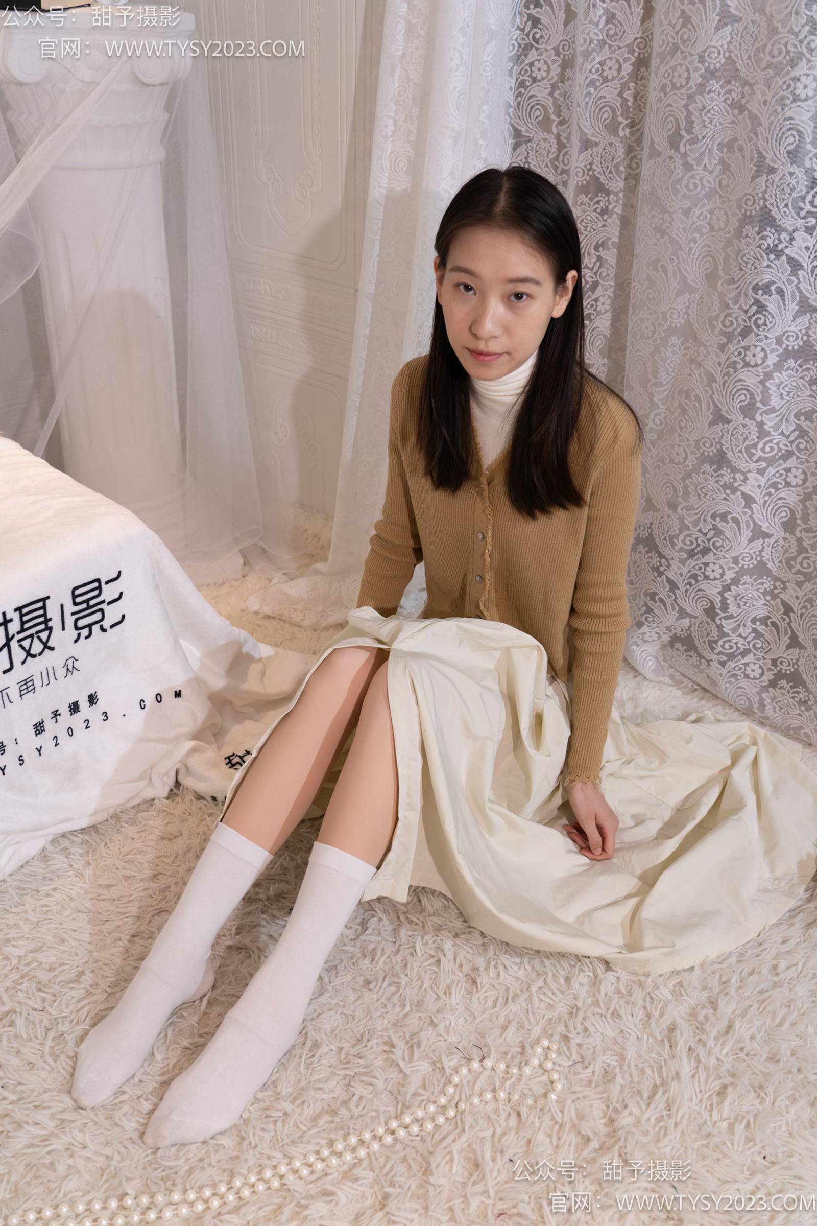 图片[99]-甜予摄影 NO.013 帆帆-平底鞋、白棉袜、裸足[130P] – 速更版-美库