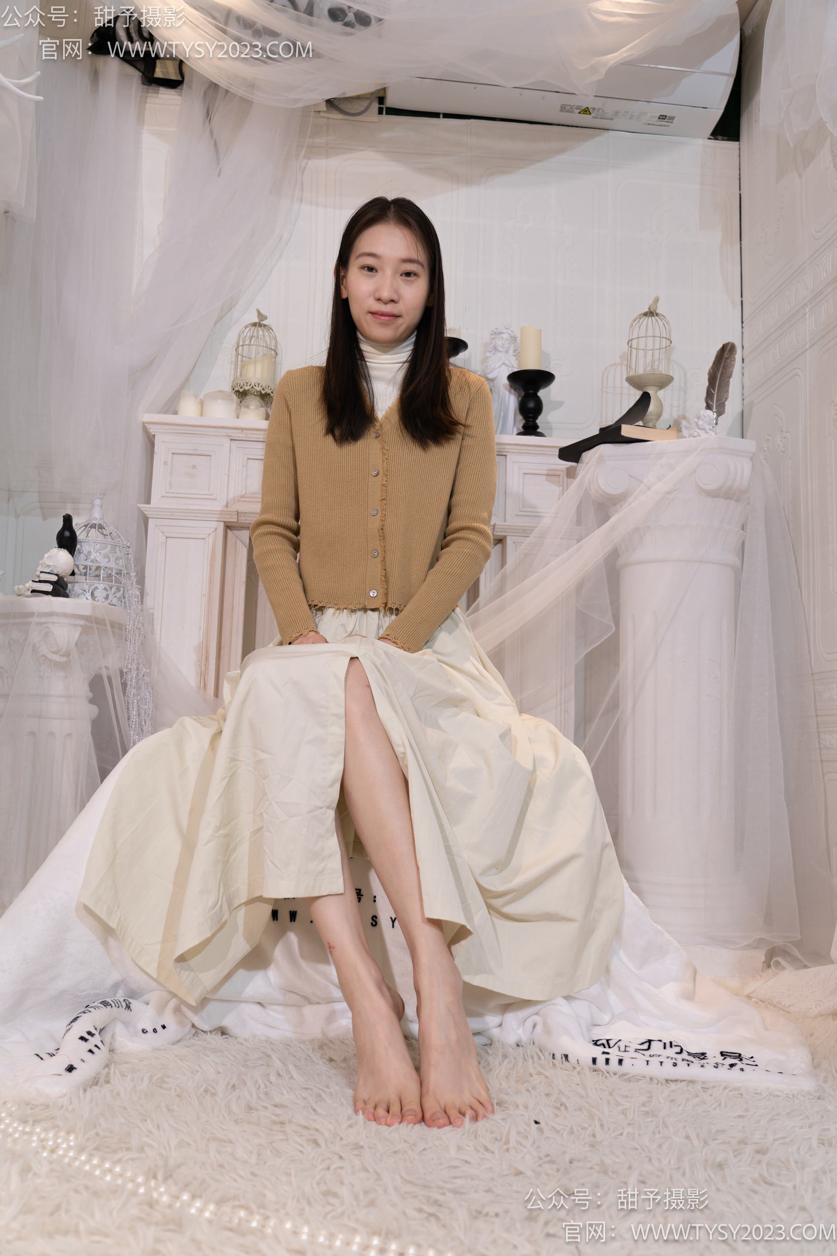 图片[108]-甜予摄影 NO.013 帆帆-平底鞋、白棉袜、裸足[130P] – 速更版-美库