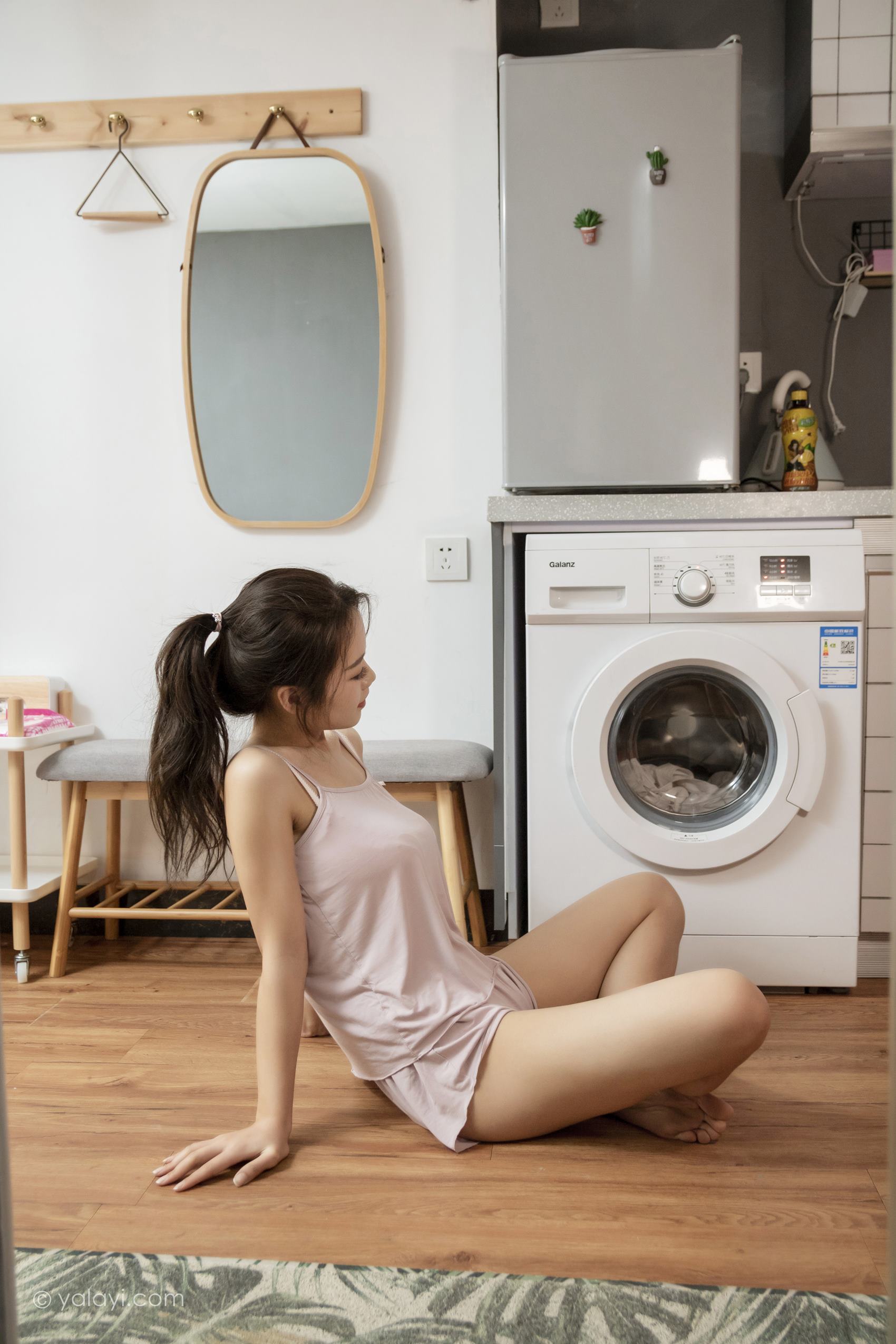 图片[37]-[YALAYI雅拉伊]2024.04.12 NO.1117 温柔婉约 慧儿[48+1] – 速更版-美库