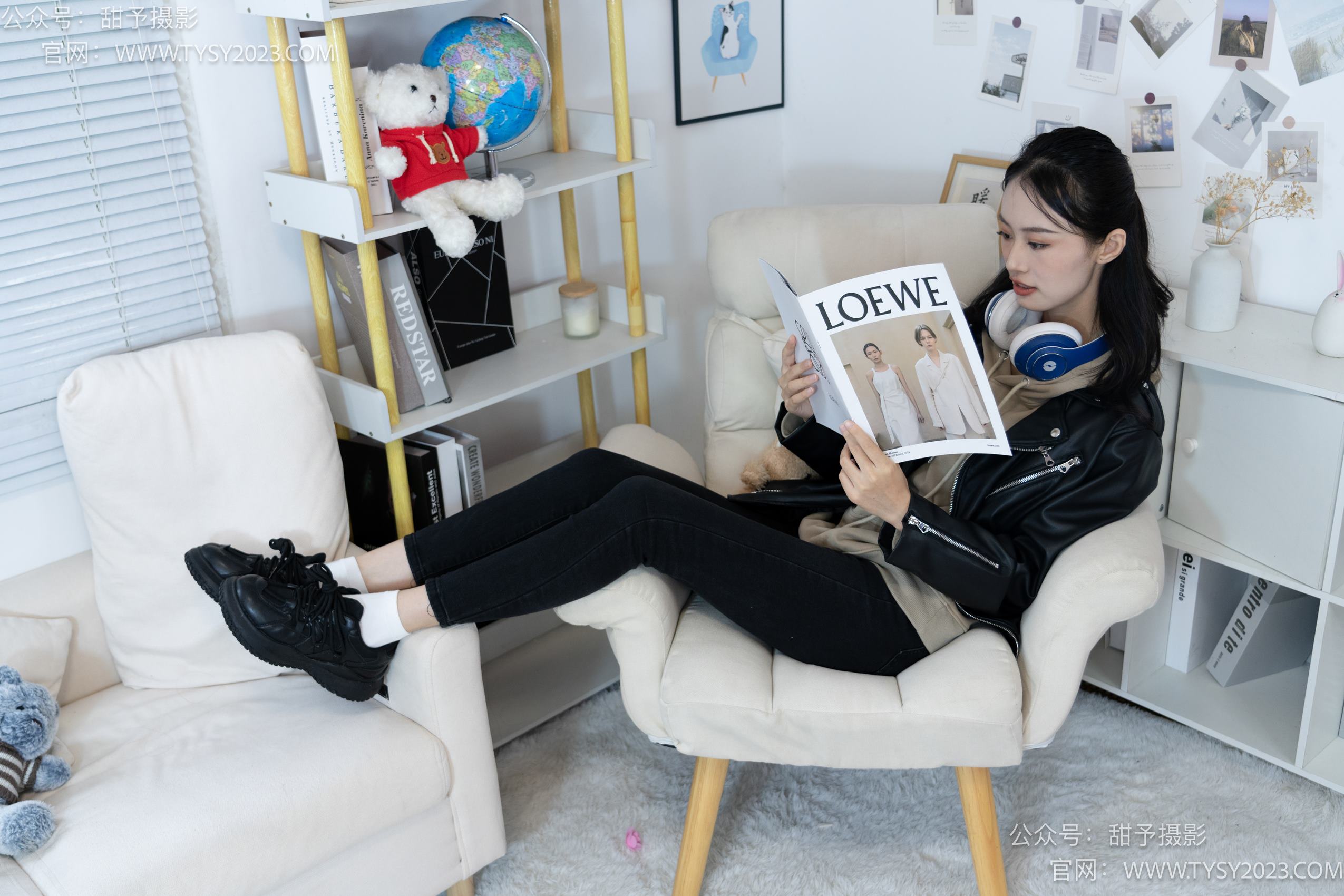 图片[25]-甜予摄影 NO.014 肉肉-运动鞋、白棉袜、裸足[116P] – 速更版-美库