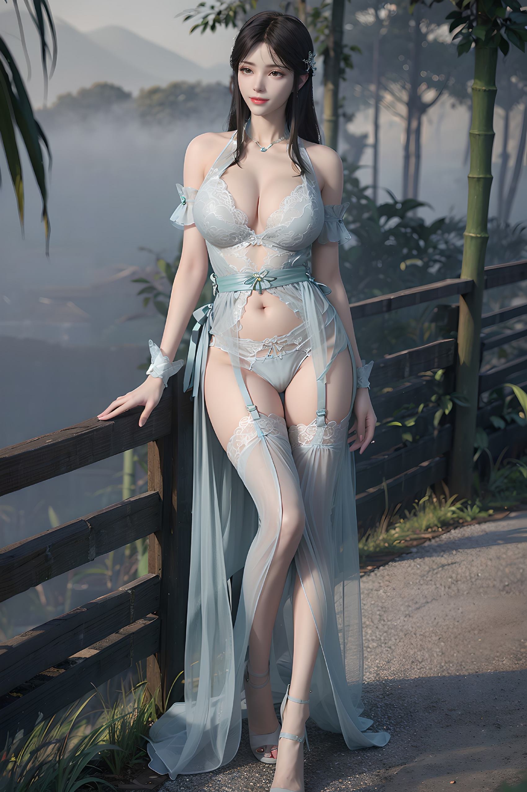 图片[37]-AI绘画 252 薰儿竹林[42P] – 速更版-美库