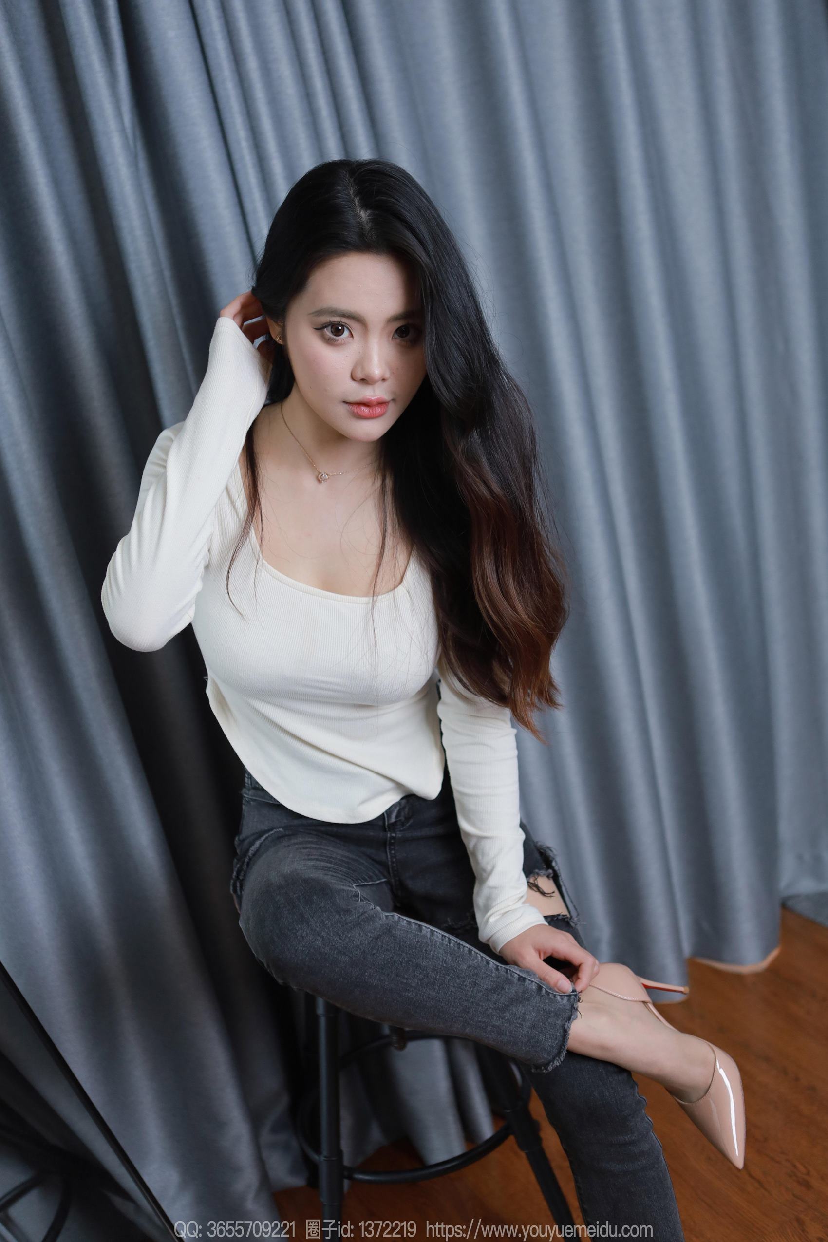 图片[19]-[IESS异思趣向] 2024.03.18 丝享家1692：兔兔《牛仔裤里丝》[37P] – 速更版-美库