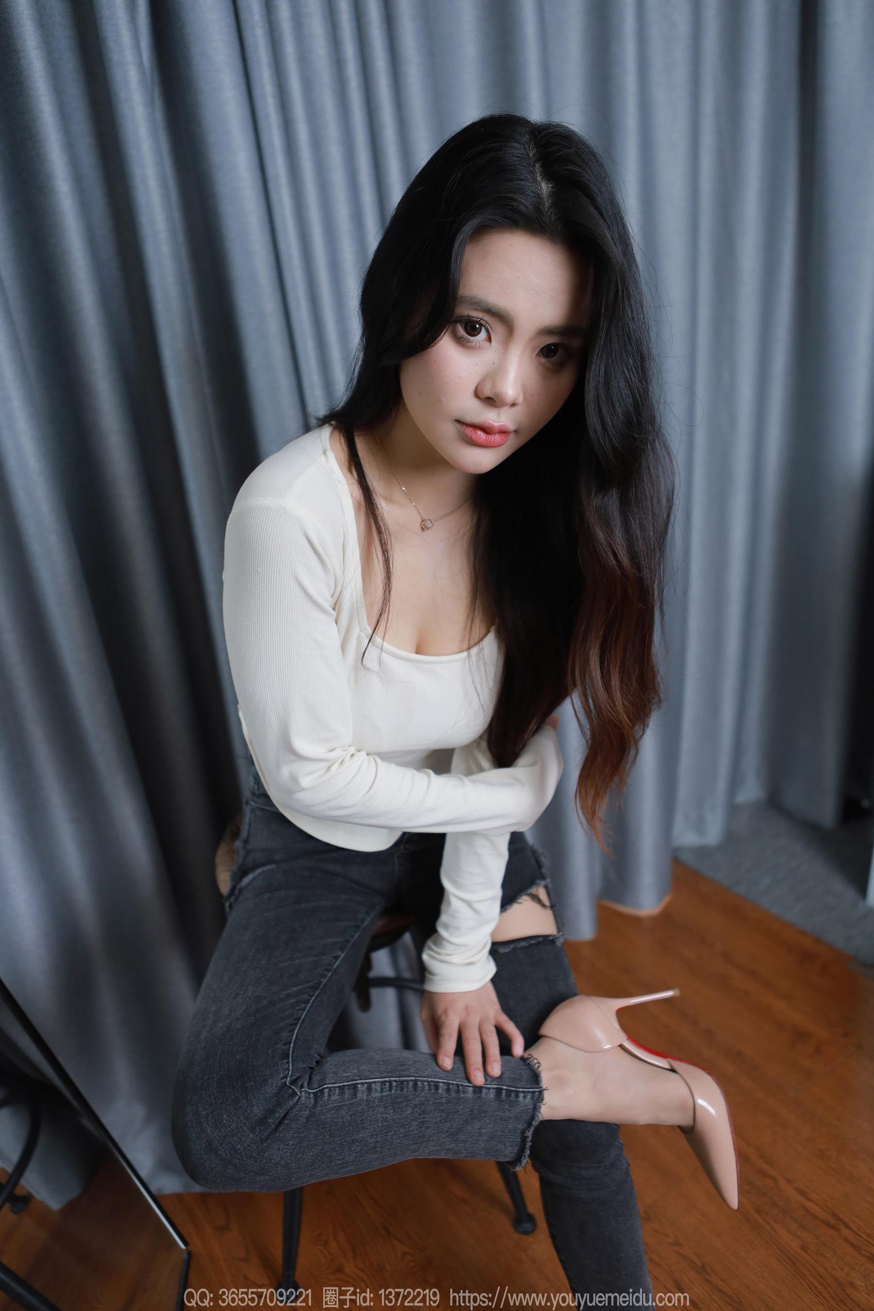 图片[23]-[IESS异思趣向] 2024.03.18 丝享家1692：兔兔《牛仔裤里丝》[37P] – 速更版-美库