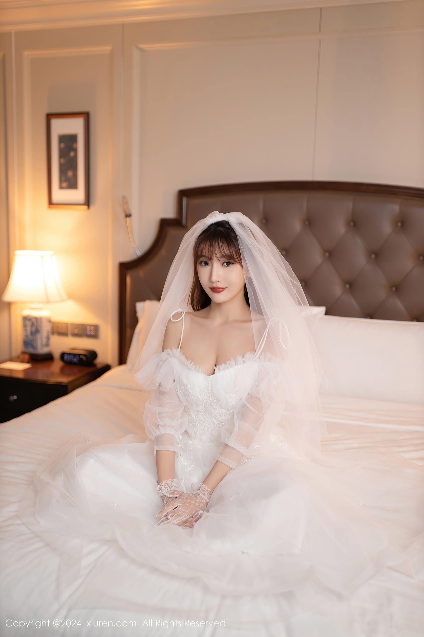 图片[11]-[Xiuren秀人网]2024.04.18 NO.8418 陆萱萱 婚纱梦 [9+1P] – 速更版-美库