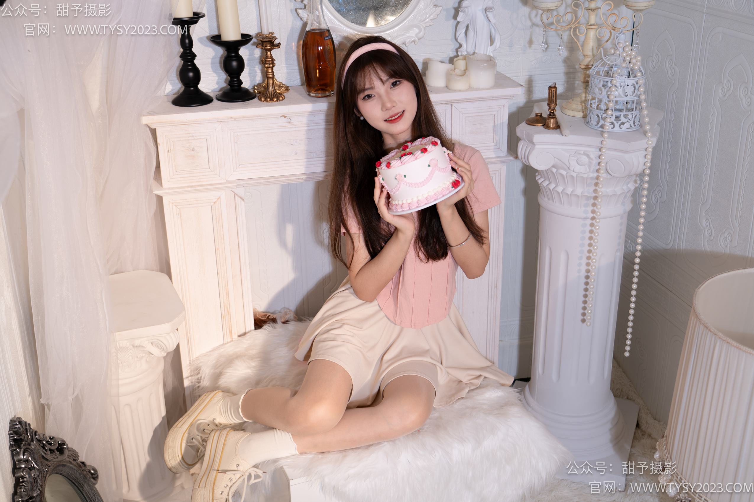 图片[17]-甜予摄影 NO.015 璇璇-帆布鞋、白棉袜、肉丝[143P] – 速更版-美库