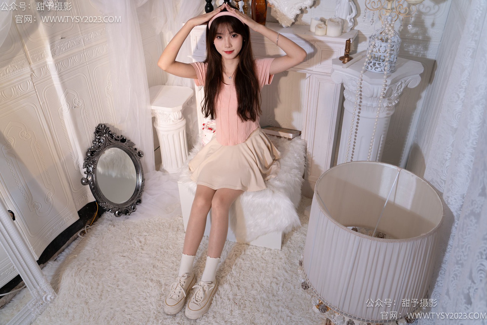 图片[28]-甜予摄影 NO.015 璇璇-帆布鞋、白棉袜、肉丝[143P] – 速更版-美库