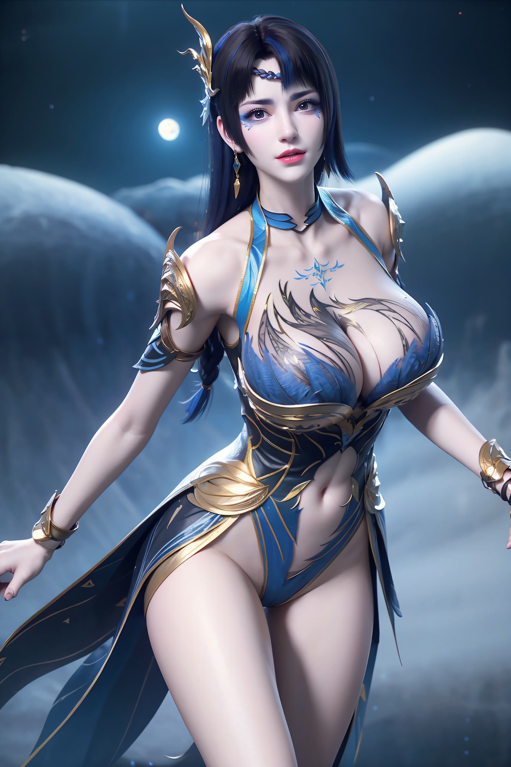 图片[14]-AI绘画 256 九幽雀[35P] – 速更版-美库