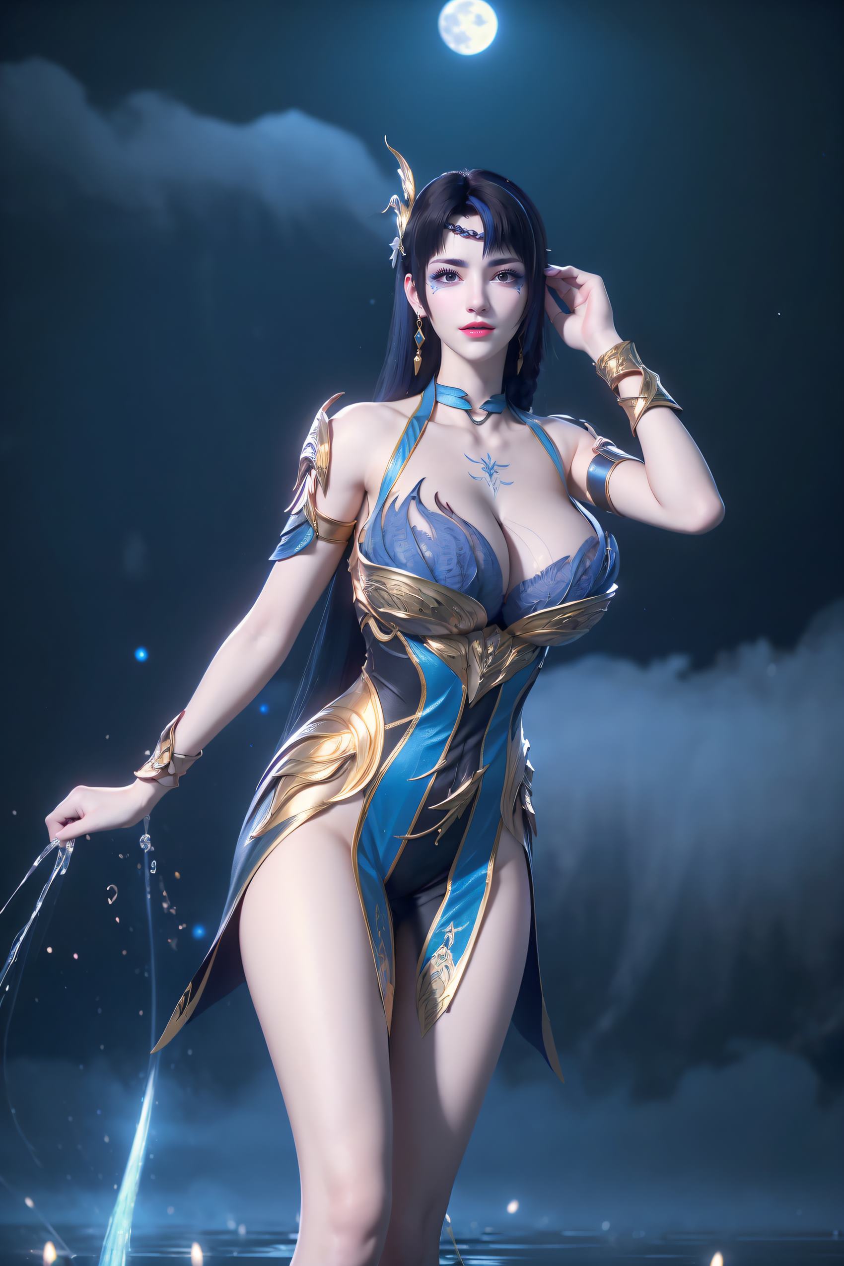 图片[15]-AI绘画 256 九幽雀[35P] – 速更版-美库