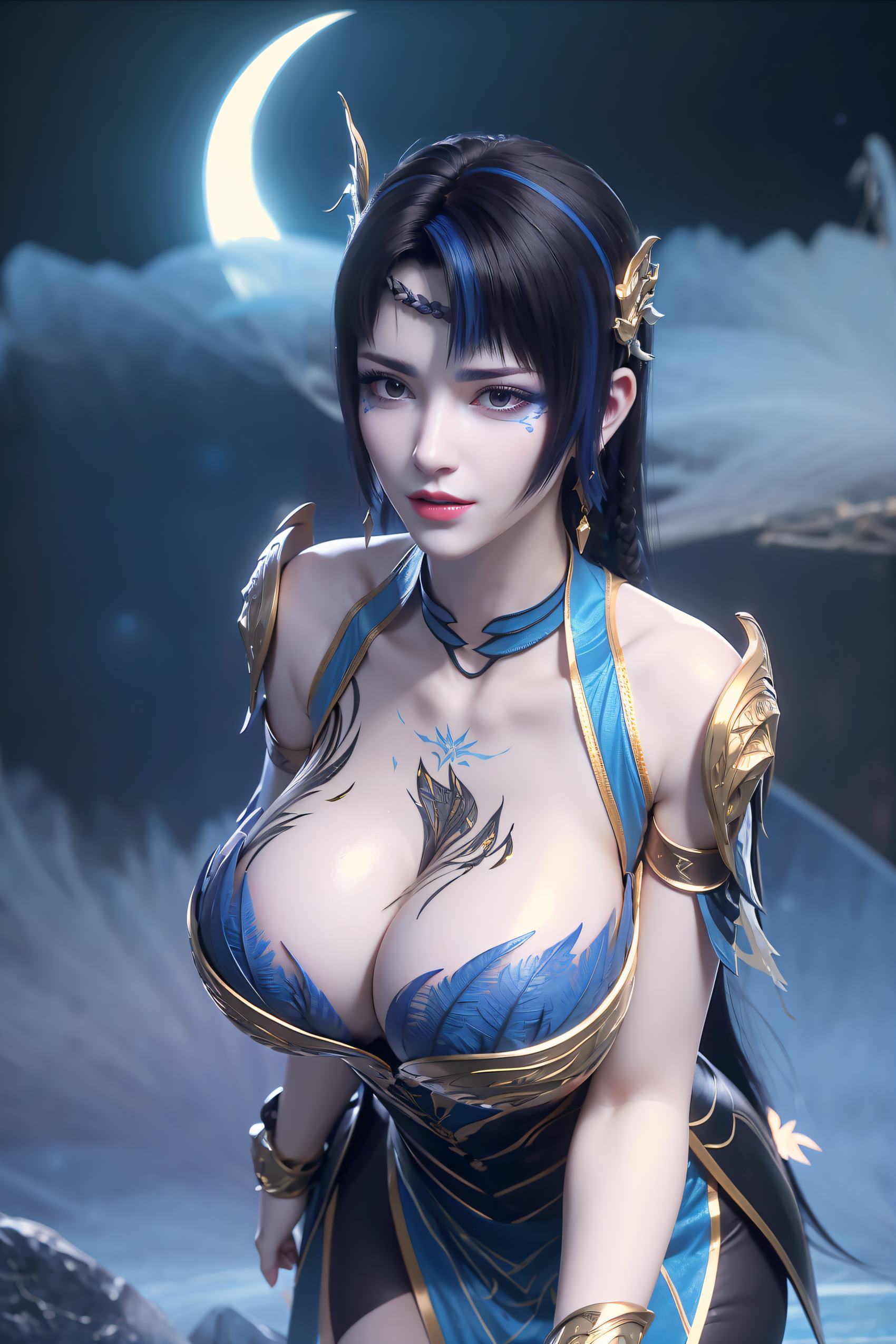 图片[16]-AI绘画 256 九幽雀[35P] – 速更版-美库