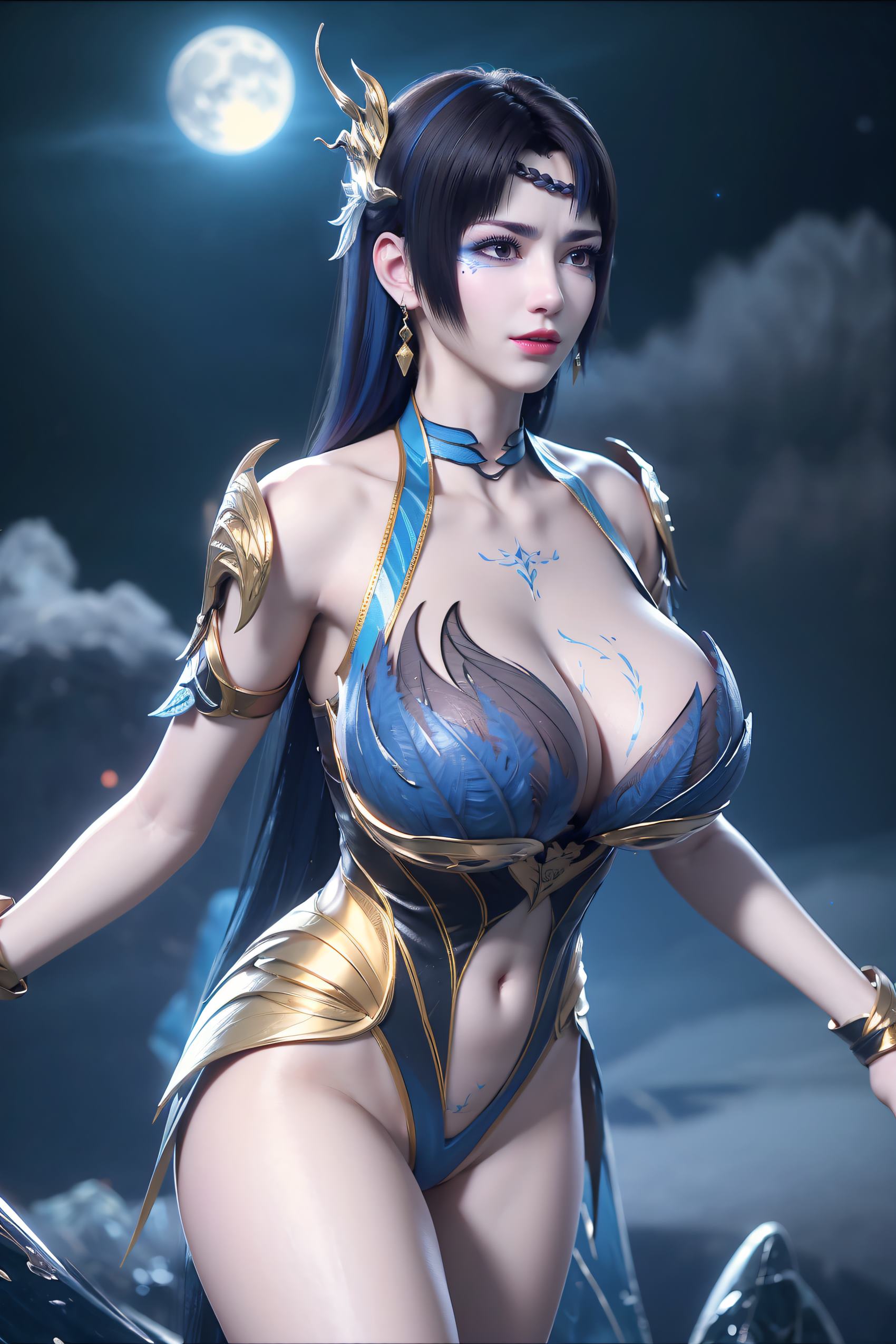 图片[19]-AI绘画 256 九幽雀[35P] – 速更版-美库