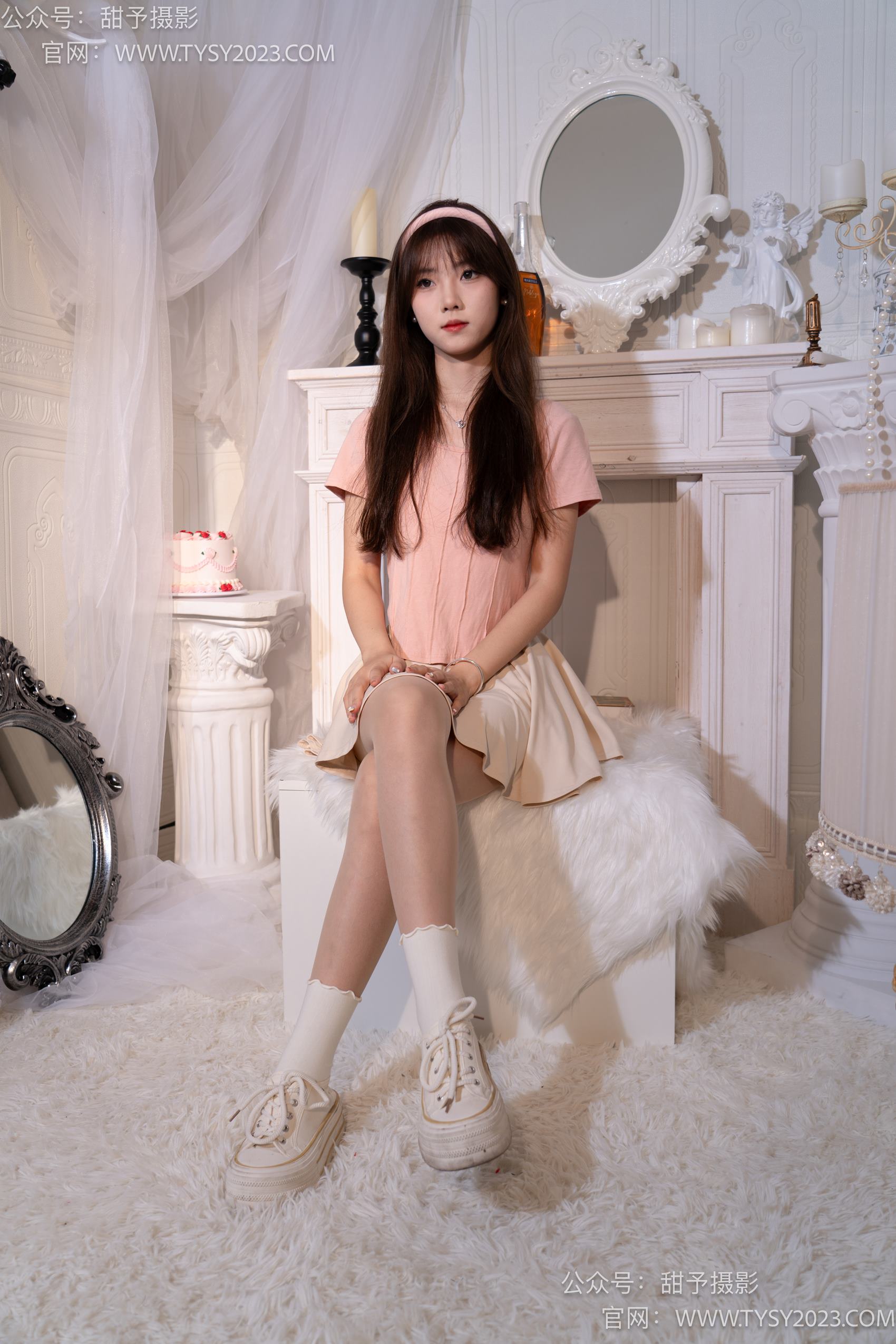 图片[138]-甜予摄影 NO.015 璇璇-帆布鞋、白棉袜、肉丝[143P] – 速更版-美库