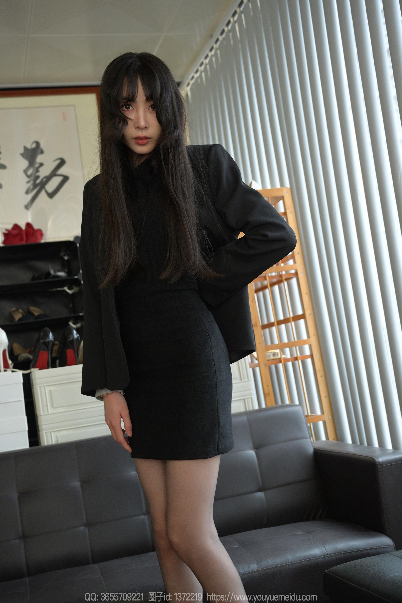 图片[88]-[IESS异思趣向] 2024.03.19 丝享家1693：团团《长腿黑执事》[94P] – 速更版-美库