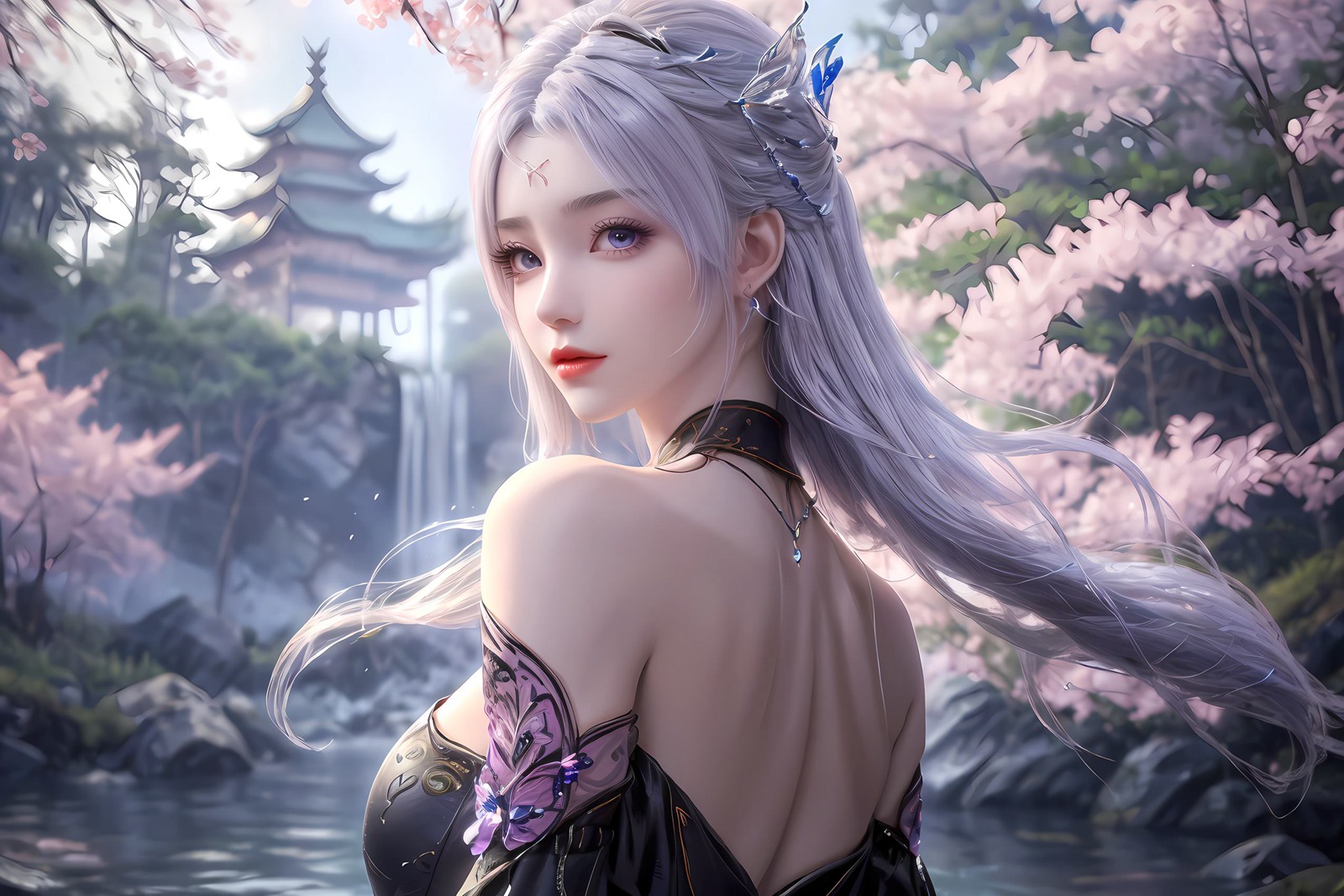 图片[10]-AI绘画 260 洛璃[25P] – 速更版-美库