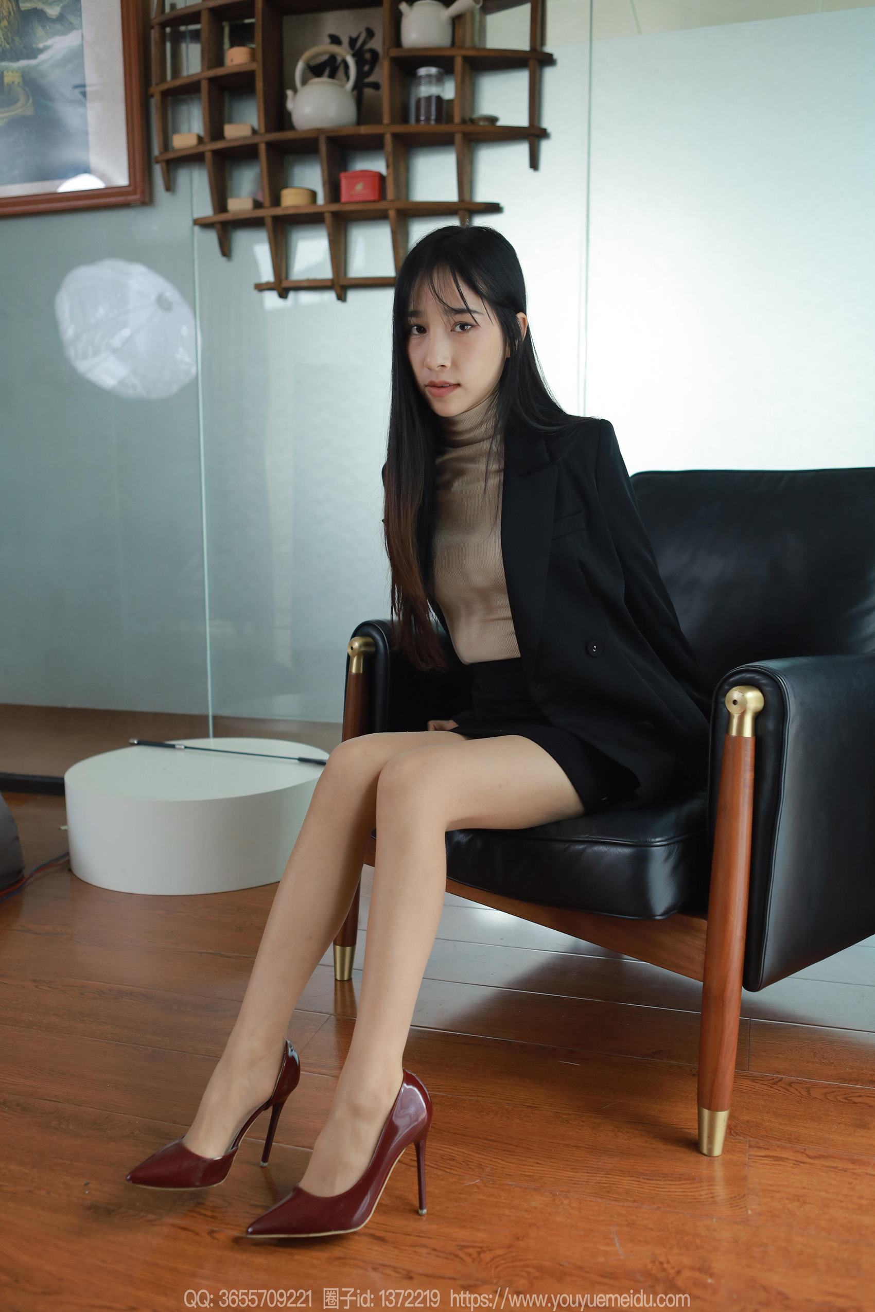 图片[53]-[IESS异思趣向] 2024.03.20 丝享家1694：美子《OL小黑裙》[87P] – 速更版-美库