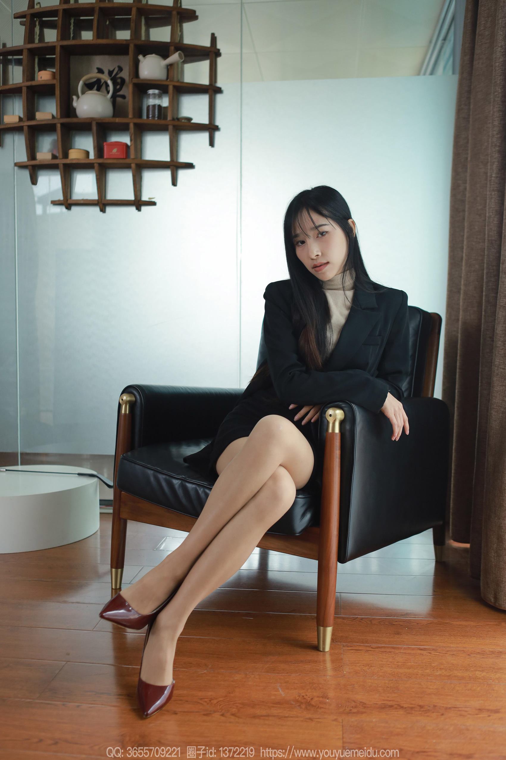 图片[62]-[IESS异思趣向] 2024.03.20 丝享家1694：美子《OL小黑裙》[87P] – 速更版-美库