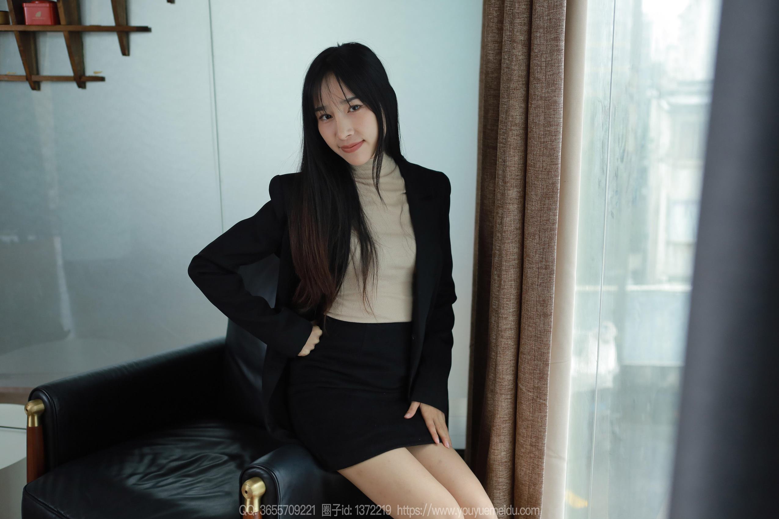 图片[63]-[IESS异思趣向] 2024.03.20 丝享家1694：美子《OL小黑裙》[87P] – 速更版-美库