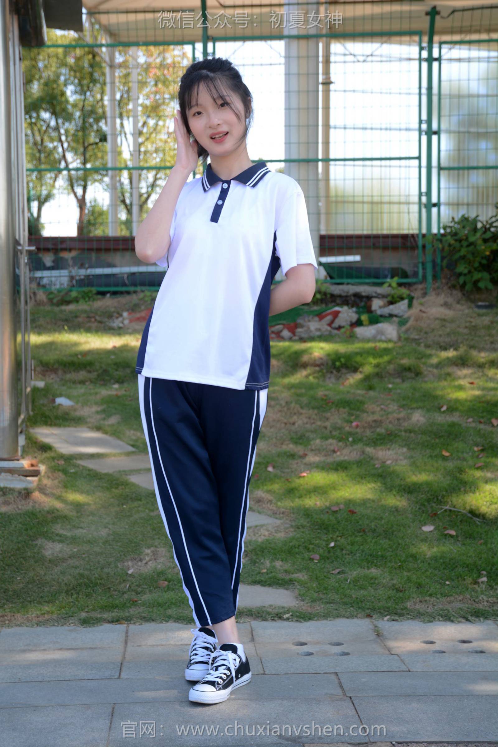 图片[14]-初夏女神 NO.122 安妮 秋冬校服[140P] – 速更版-美库