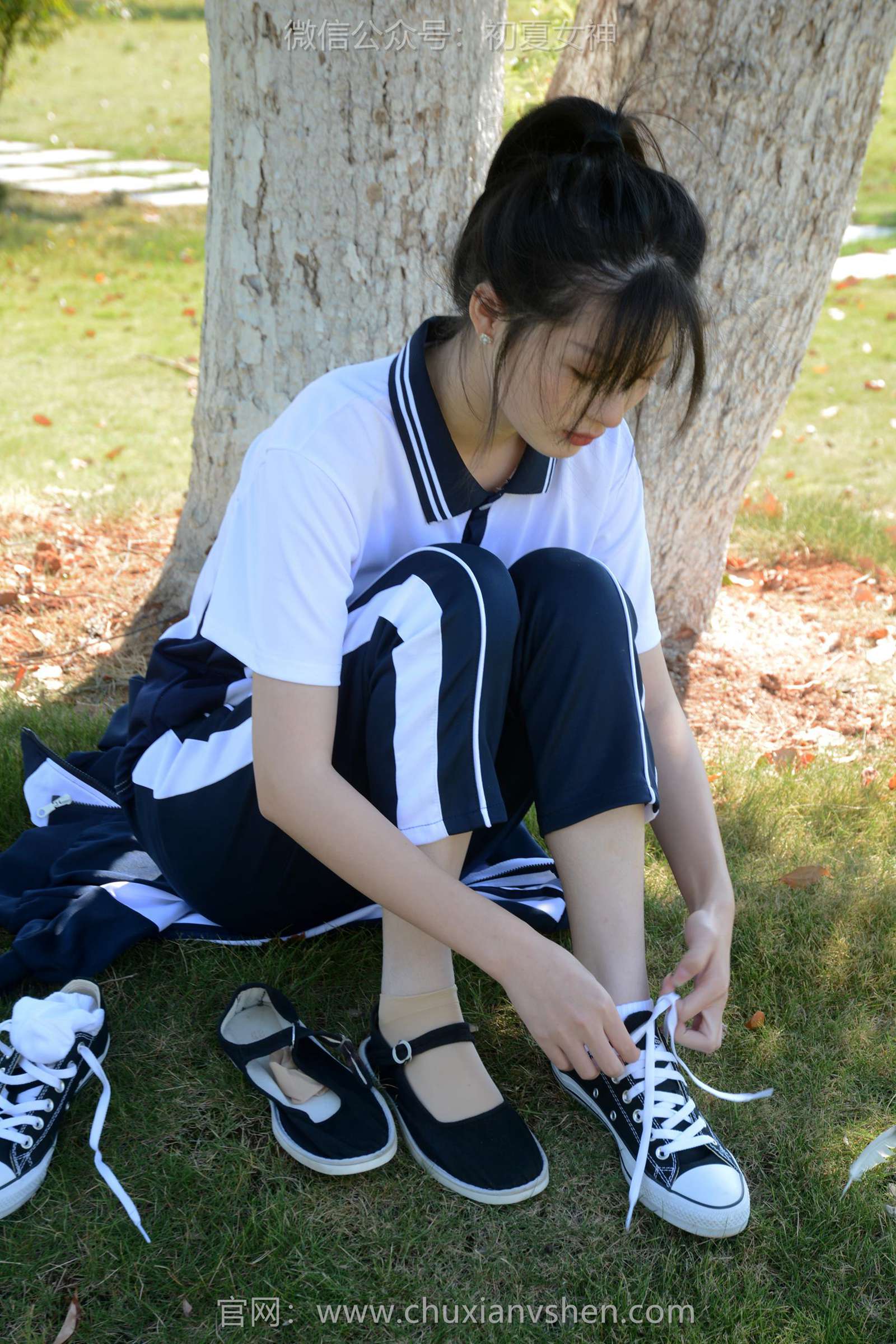 图片[32]-初夏女神 NO.122 安妮 秋冬校服[140P] – 速更版-美库