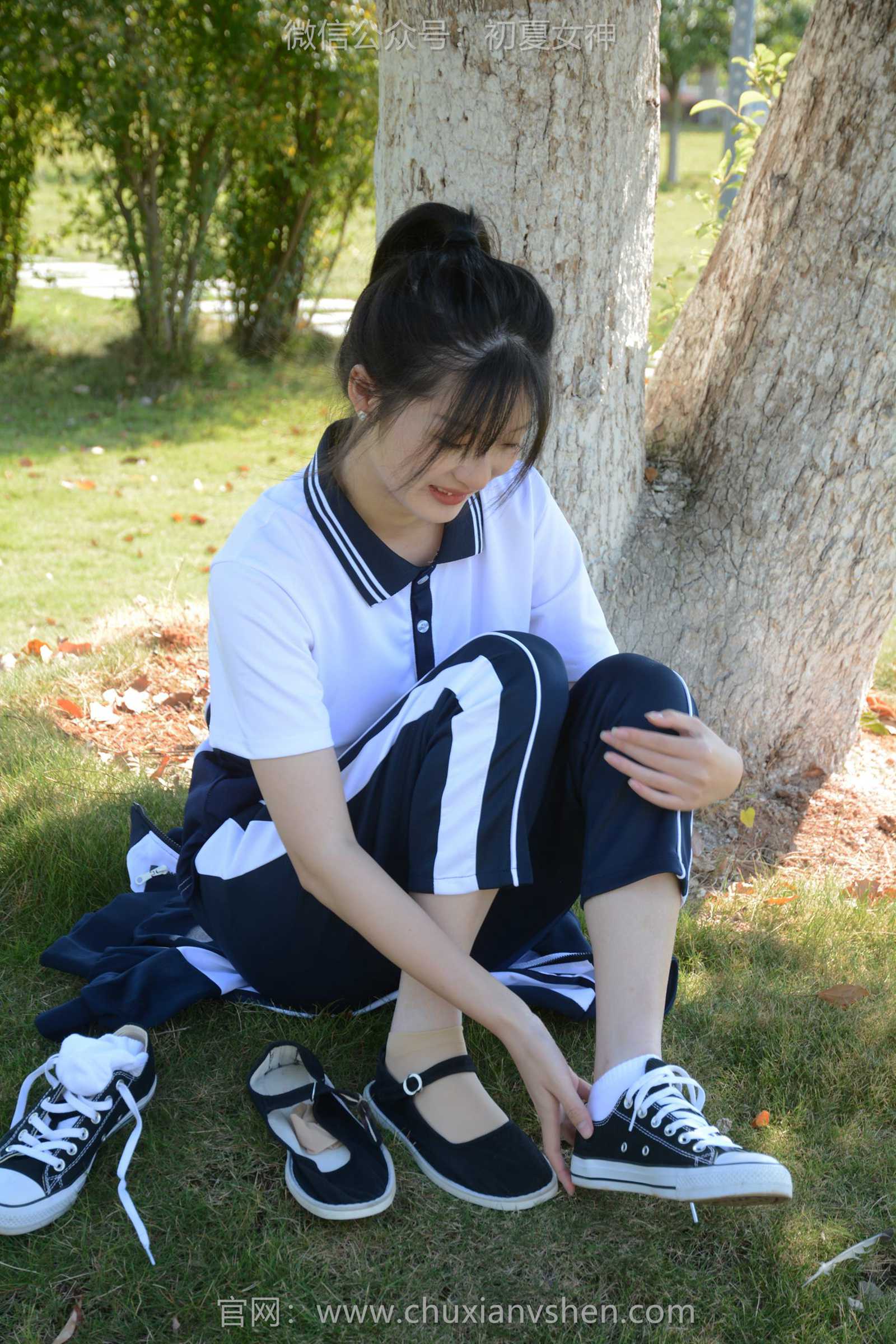 图片[34]-初夏女神 NO.122 安妮 秋冬校服[140P] – 速更版-美库