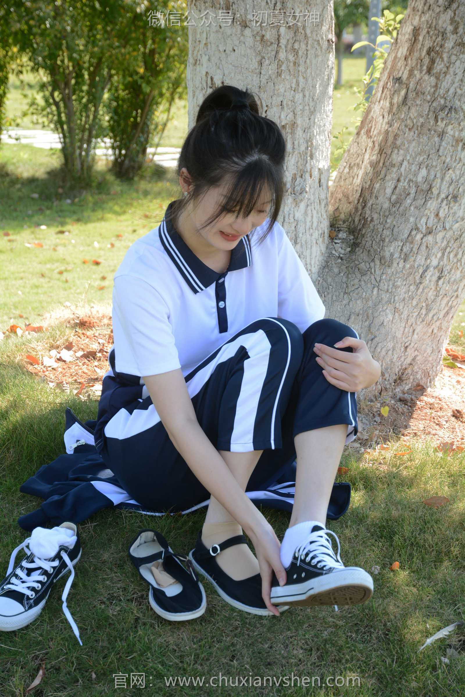 图片[35]-初夏女神 NO.122 安妮 秋冬校服[140P] – 速更版-美库