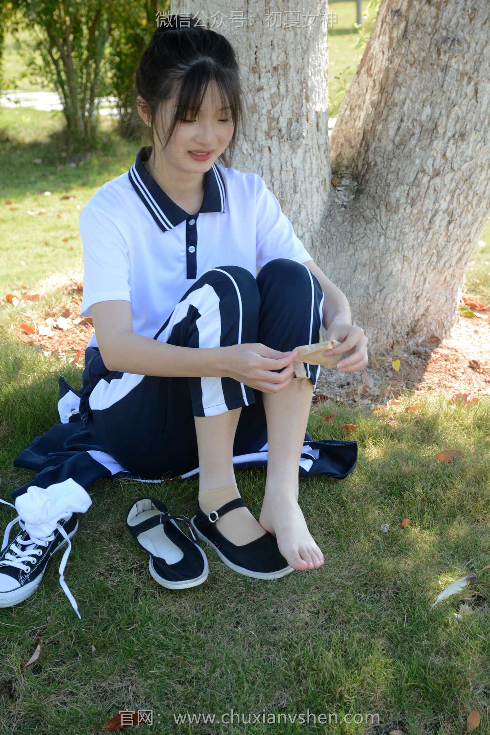 图片[37]-初夏女神 NO.122 安妮 秋冬校服[140P] – 速更版-美库