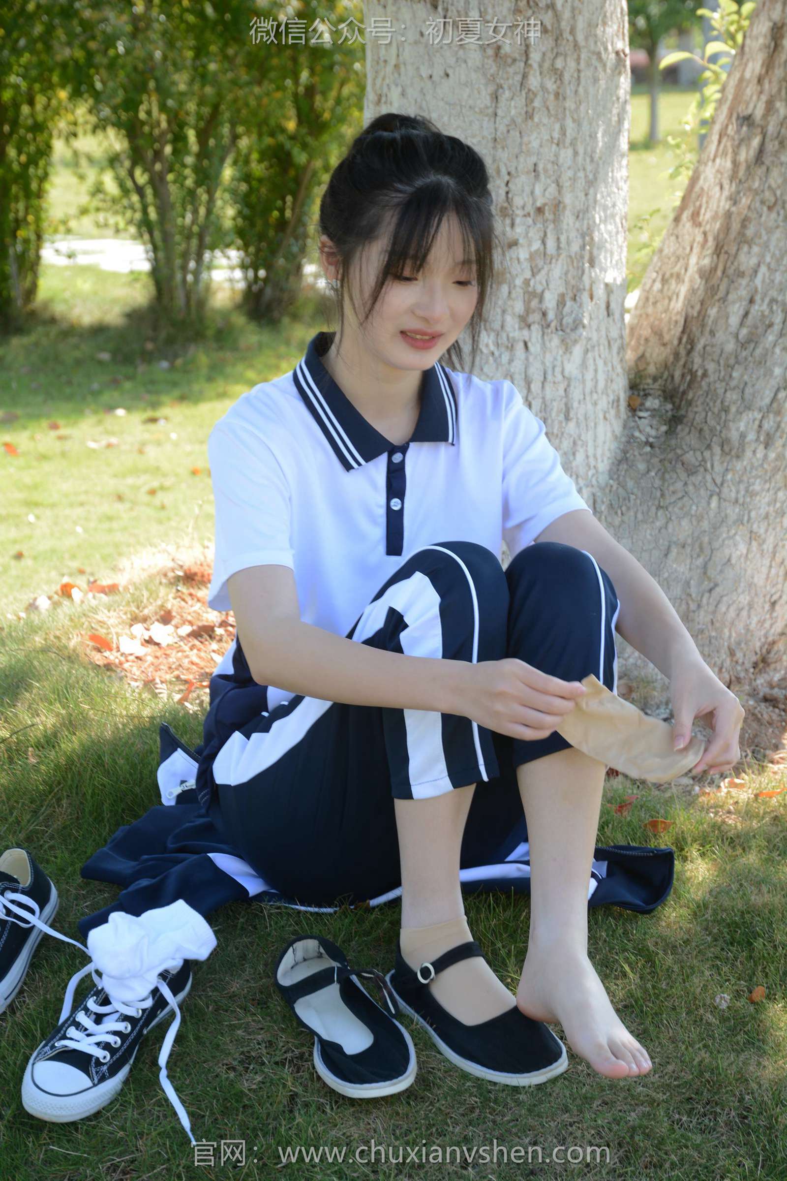 图片[38]-初夏女神 NO.122 安妮 秋冬校服[140P] – 速更版-美库