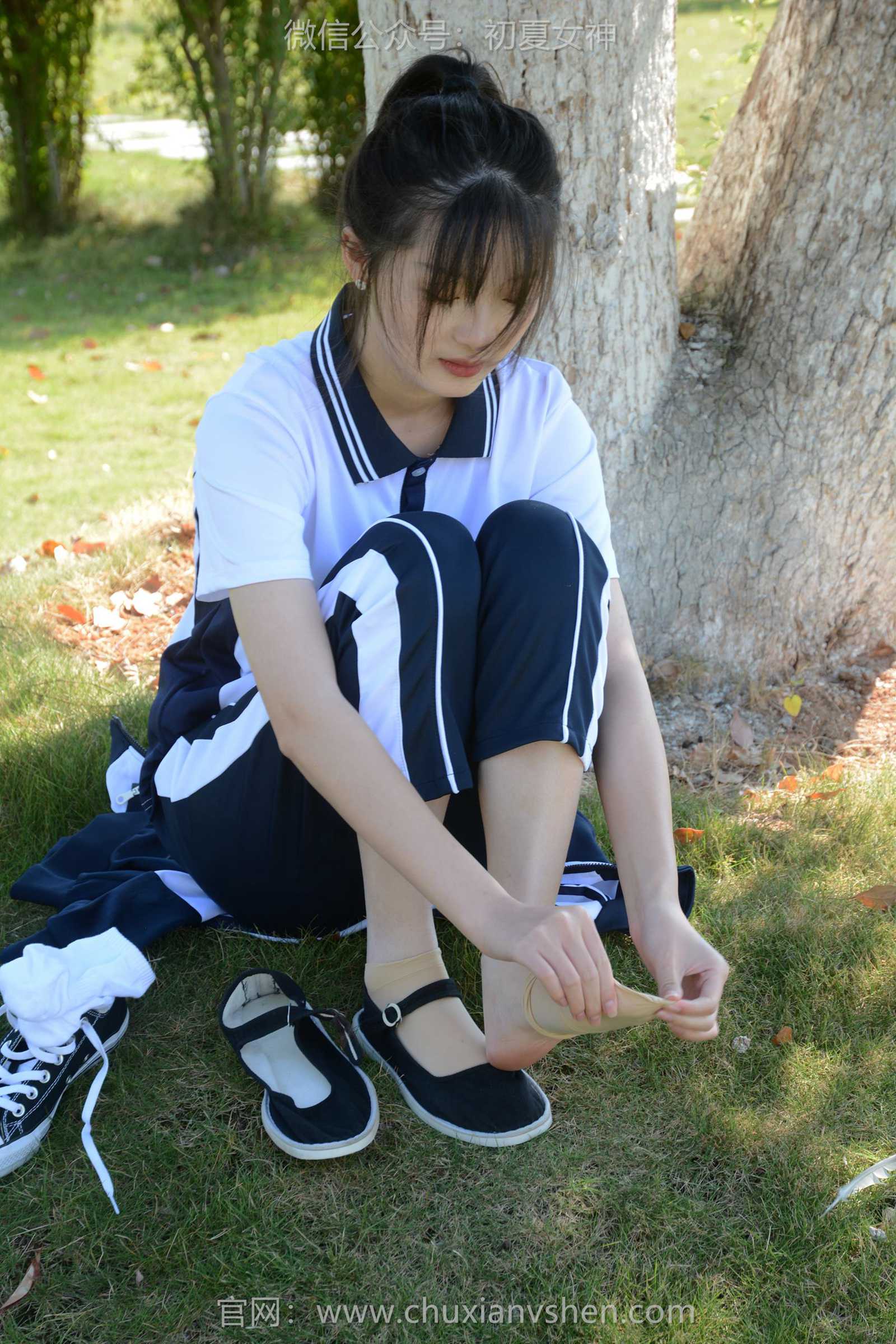 图片[39]-初夏女神 NO.122 安妮 秋冬校服[140P] – 速更版-美库