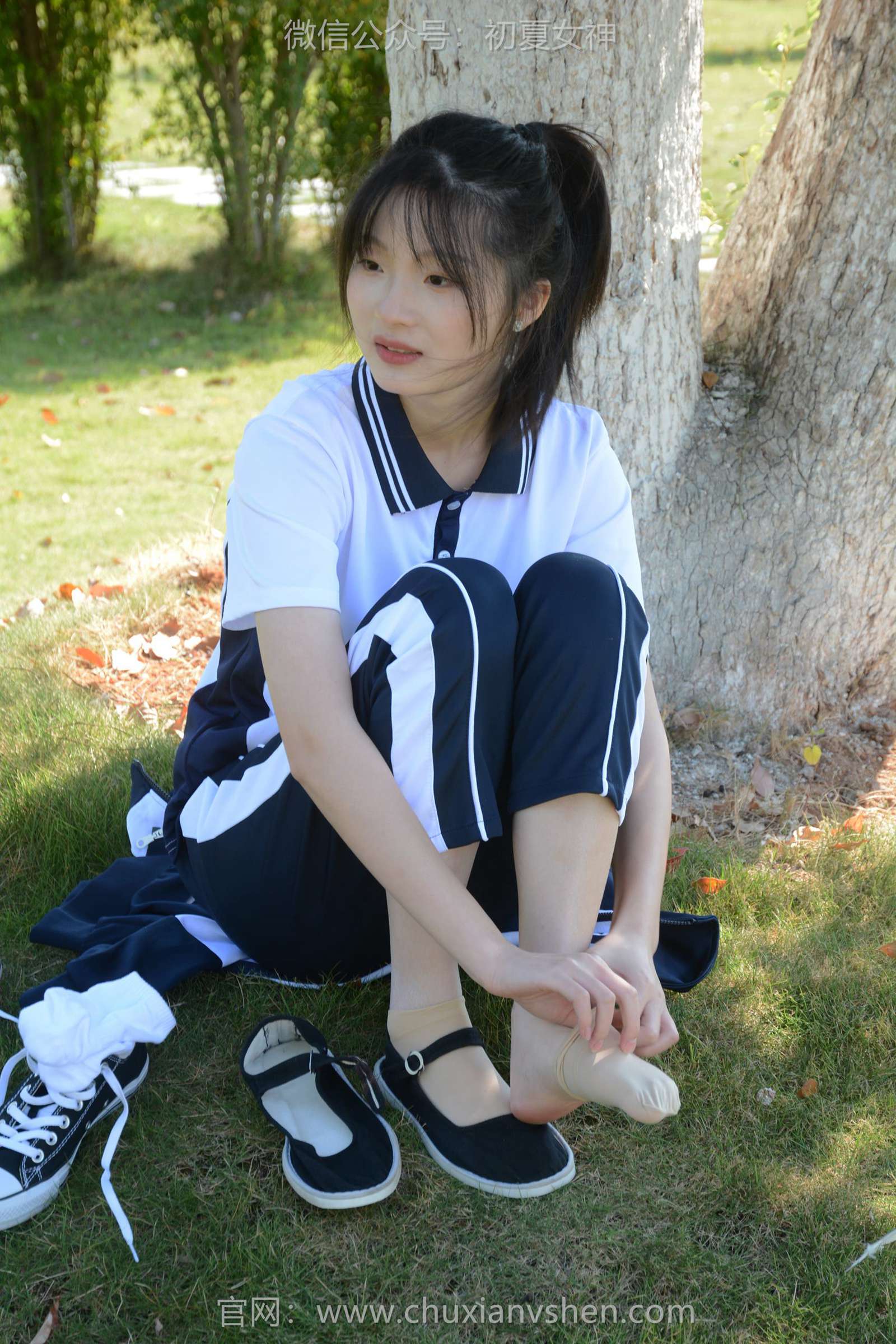 图片[40]-初夏女神 NO.122 安妮 秋冬校服[140P] – 速更版-美库