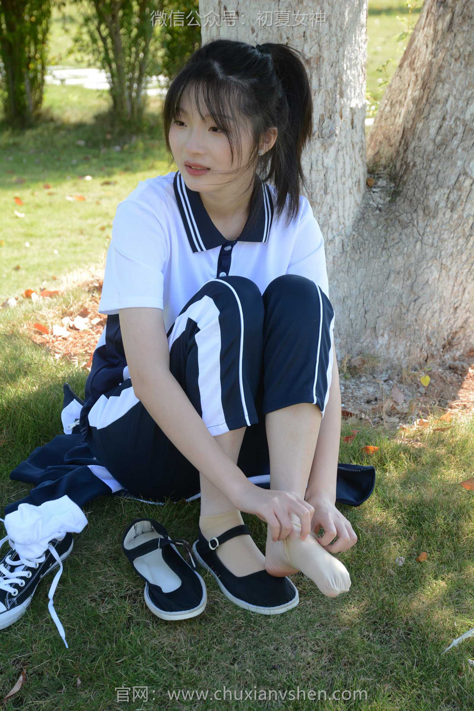 图片[41]-初夏女神 NO.122 安妮 秋冬校服[140P] – 速更版-美库