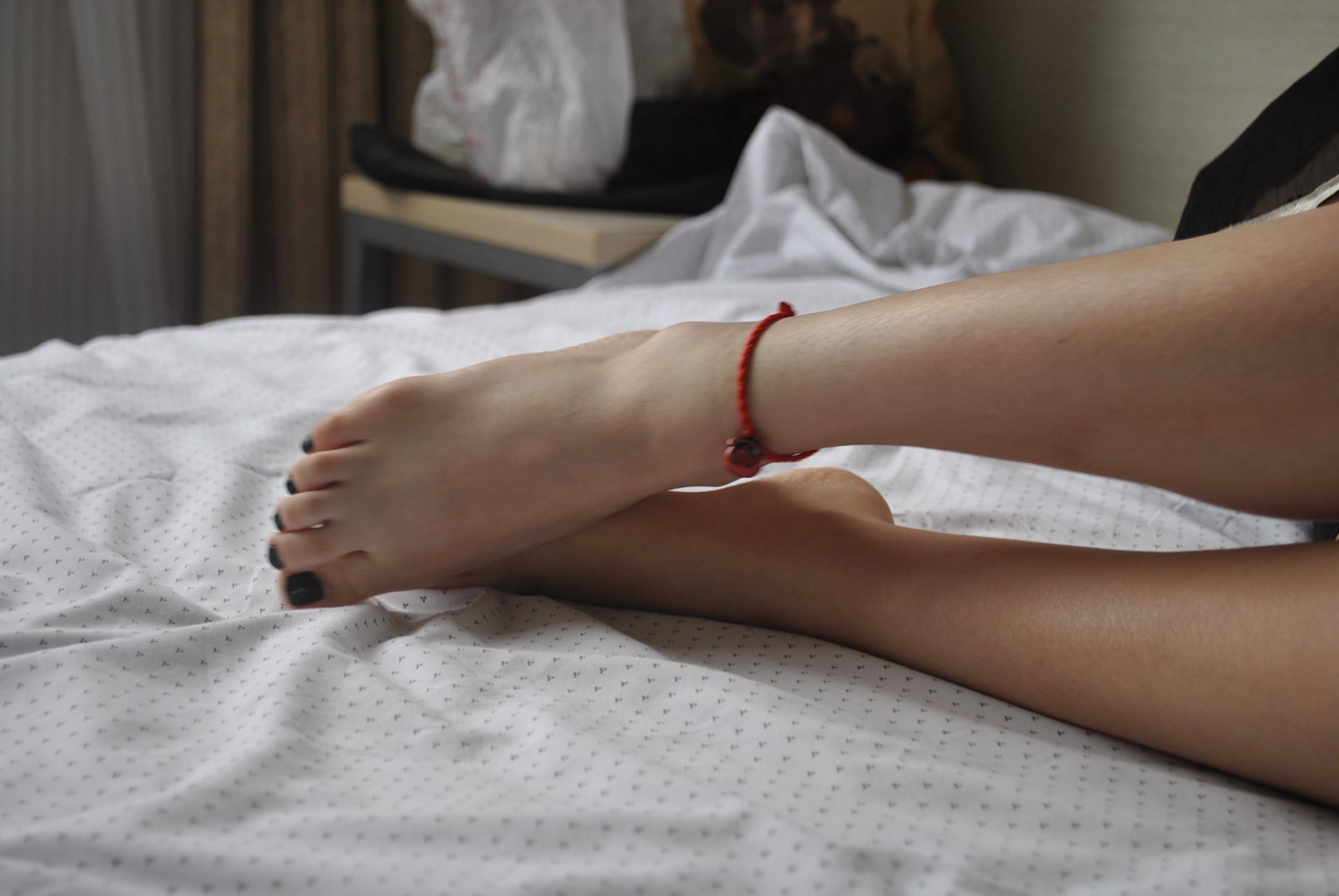 图片[26]-自由摄影 No.182 干净 白嫩 黑甲 [50P] – 速更版-美库