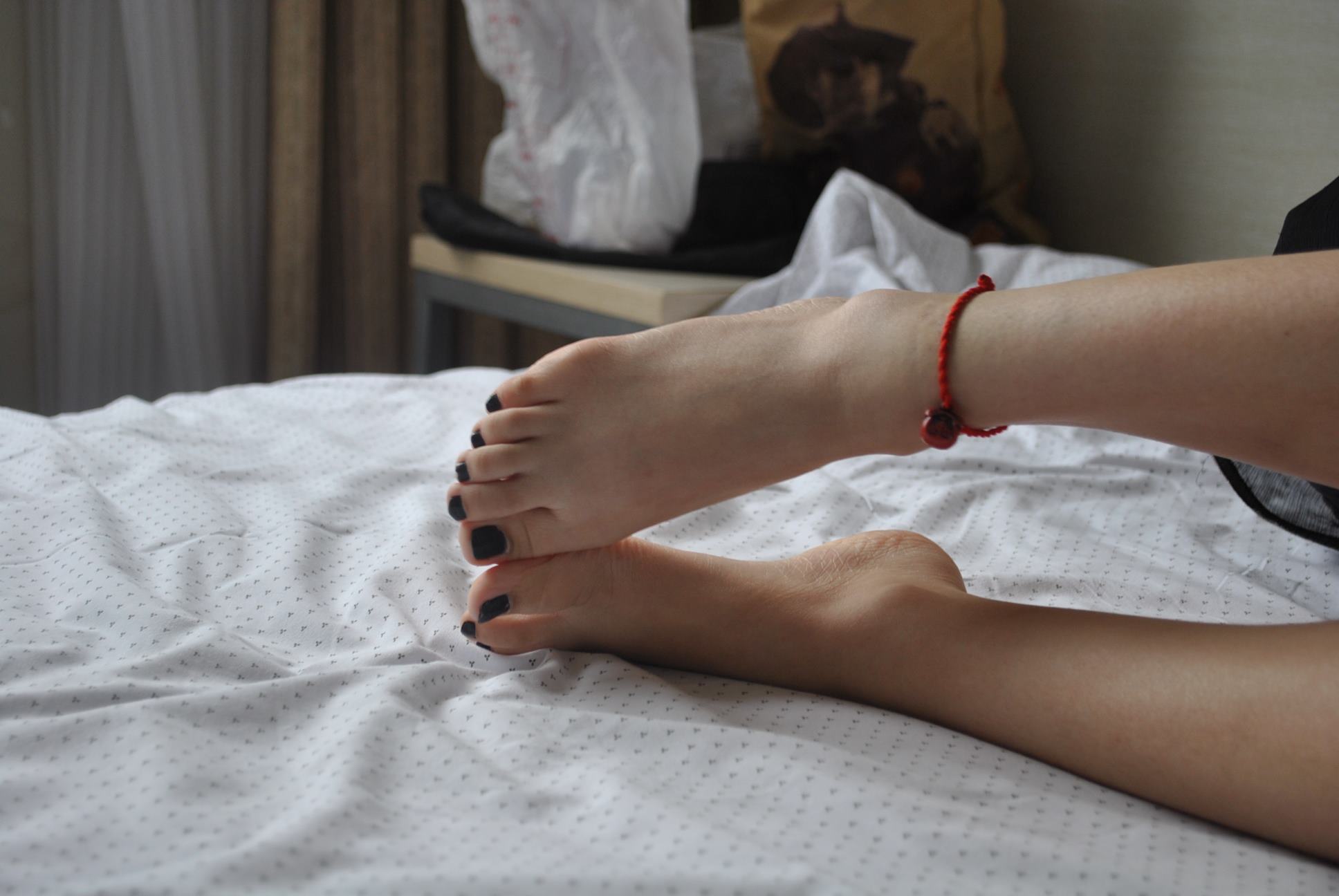 图片[29]-自由摄影 No.182 干净 白嫩 黑甲 [50P] – 速更版-美库