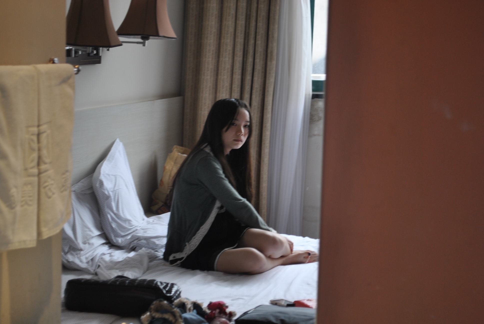 图片[41]-自由摄影 No.182 干净 白嫩 黑甲 [50P] – 速更版-美库